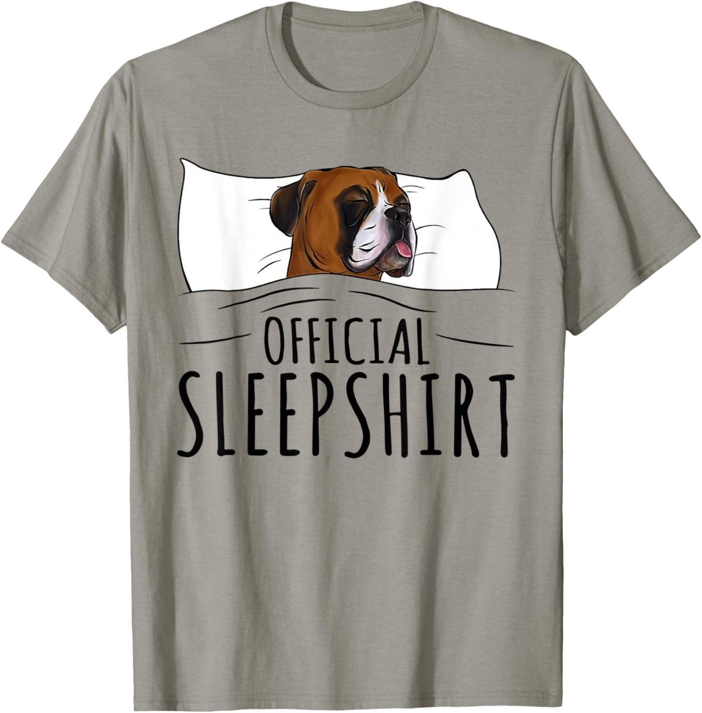 Boxer Official Sleep Shirt Boxer Lovers T-Shirt - T-Shirt | Sand