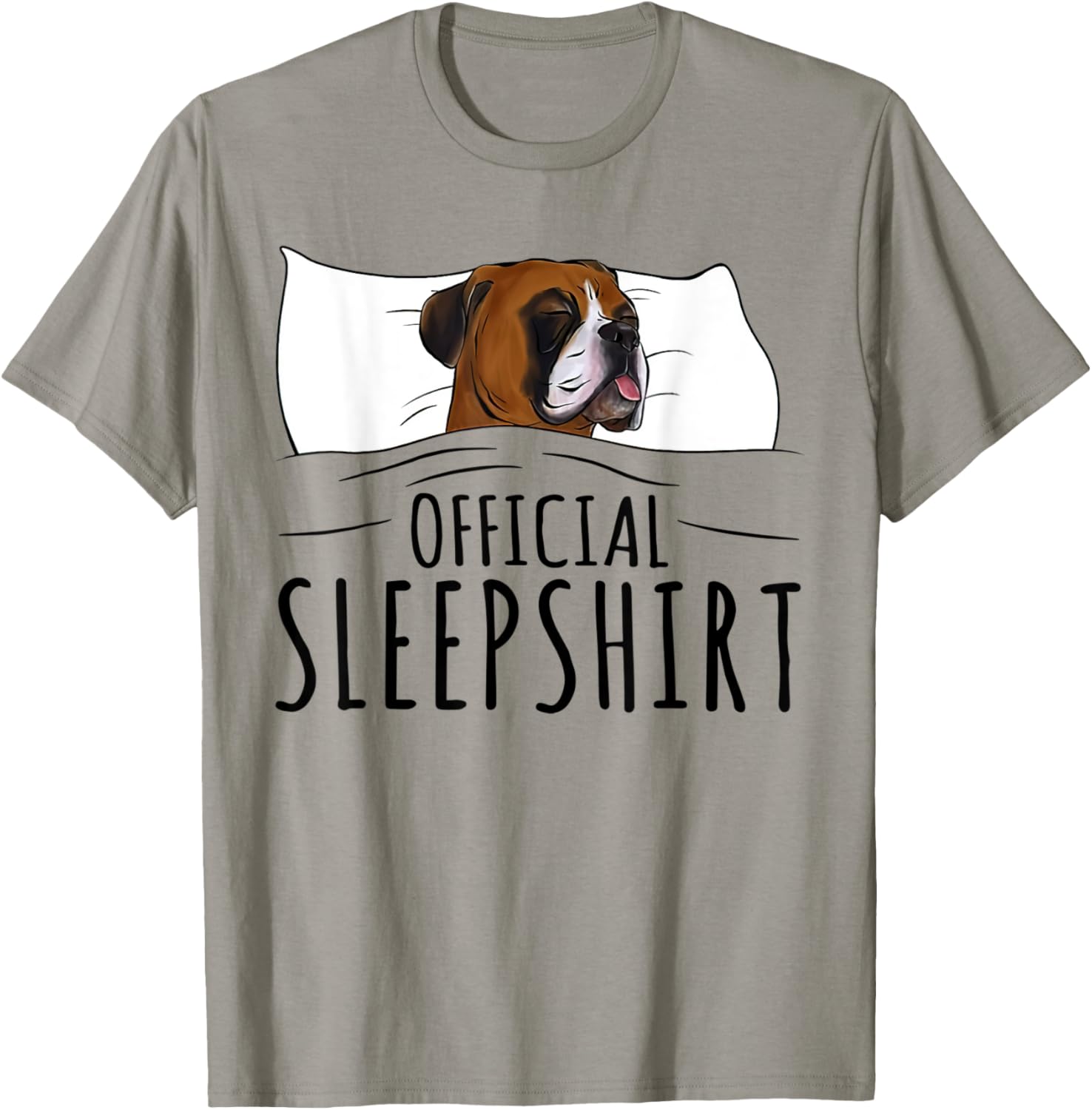 Boxer Official Sleep Shirt Boxer Lovers T-Shirt - T-Shirt | Sand
