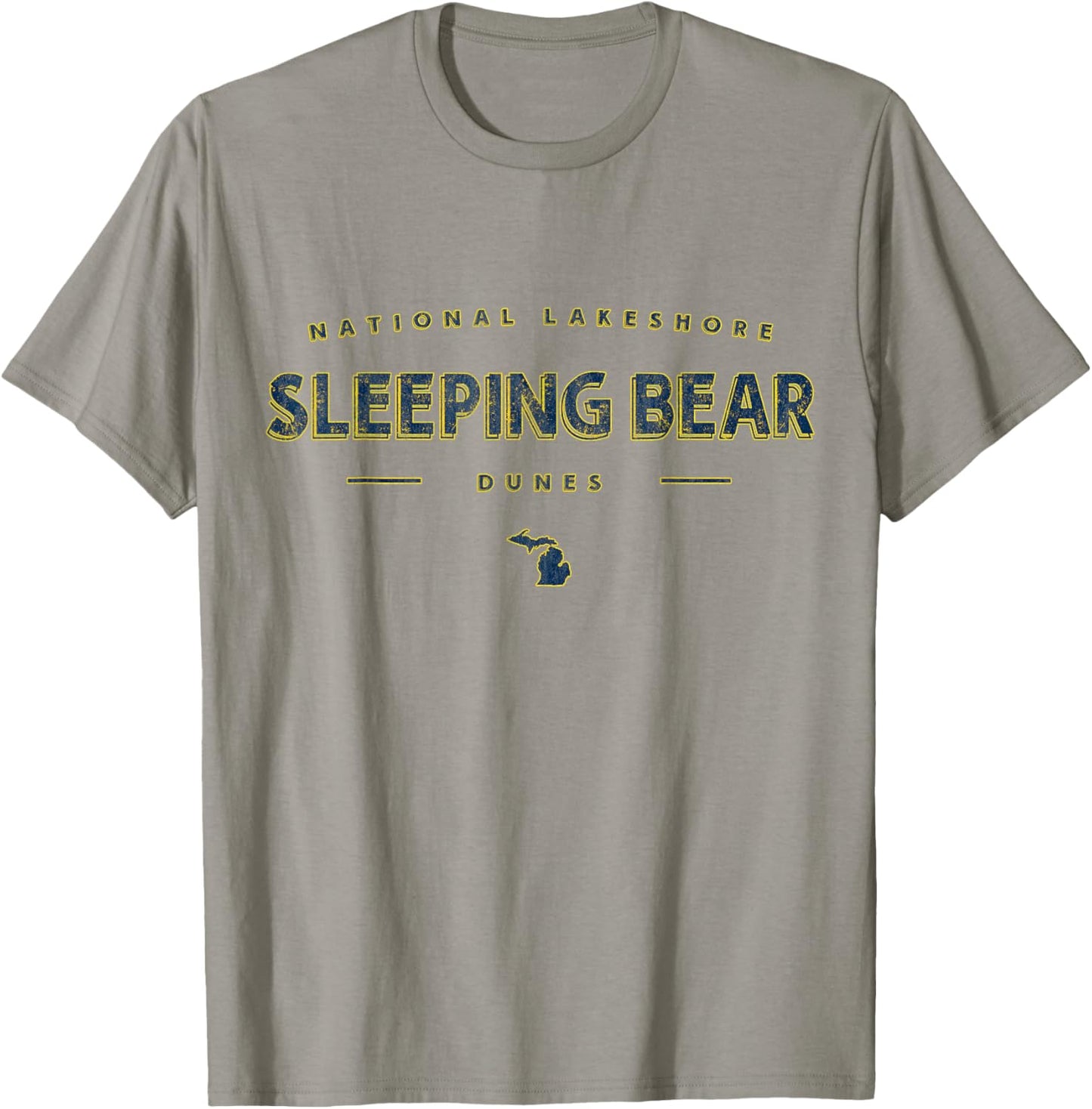 Sleeping Bear Dunes National Lakeshore Michigan T-Shirt - T-Shirt | Sand
