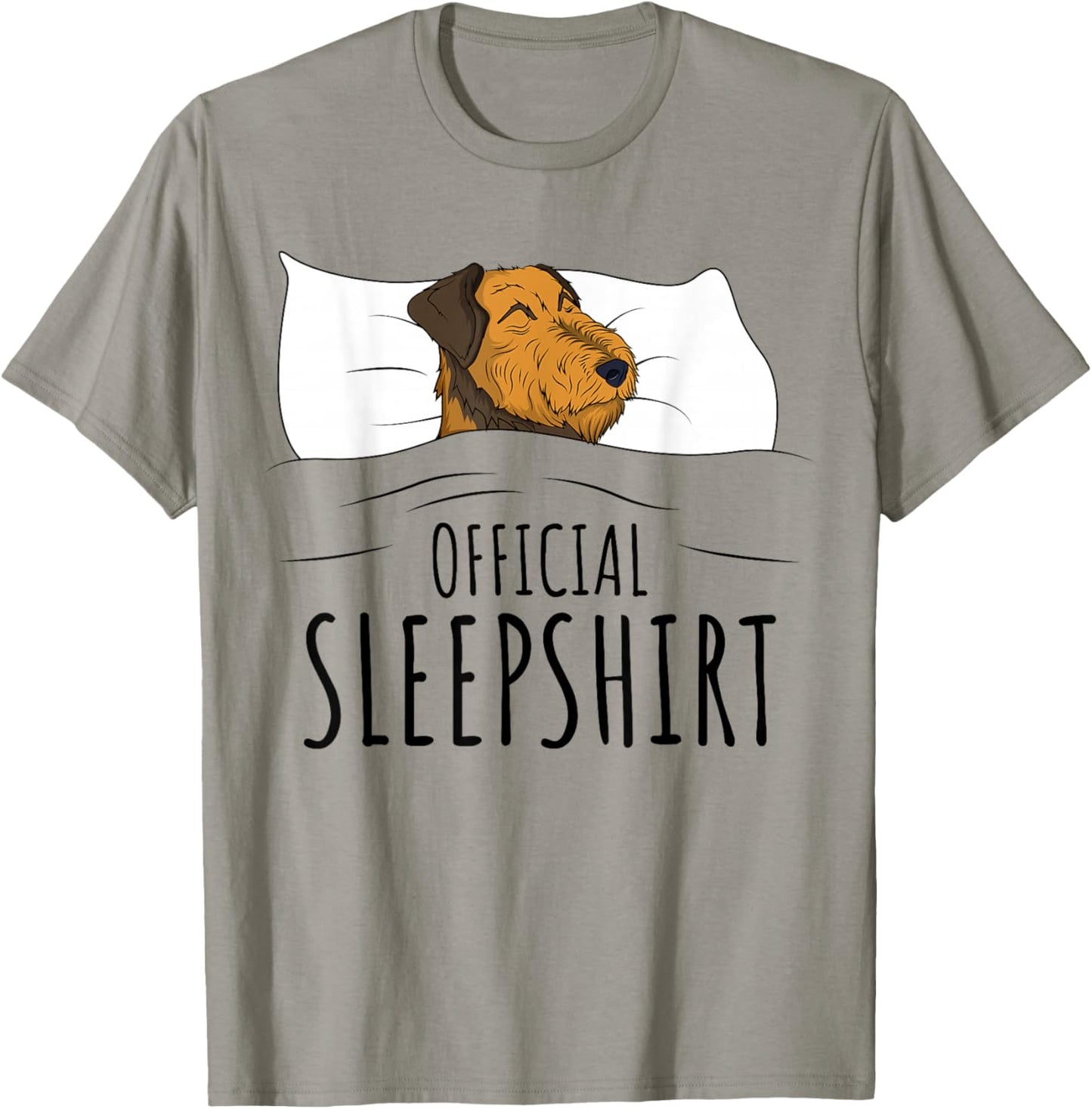 Airedale Terrier Dog Official Sleepshirt T-Shirt - T-Shirt | Sand
