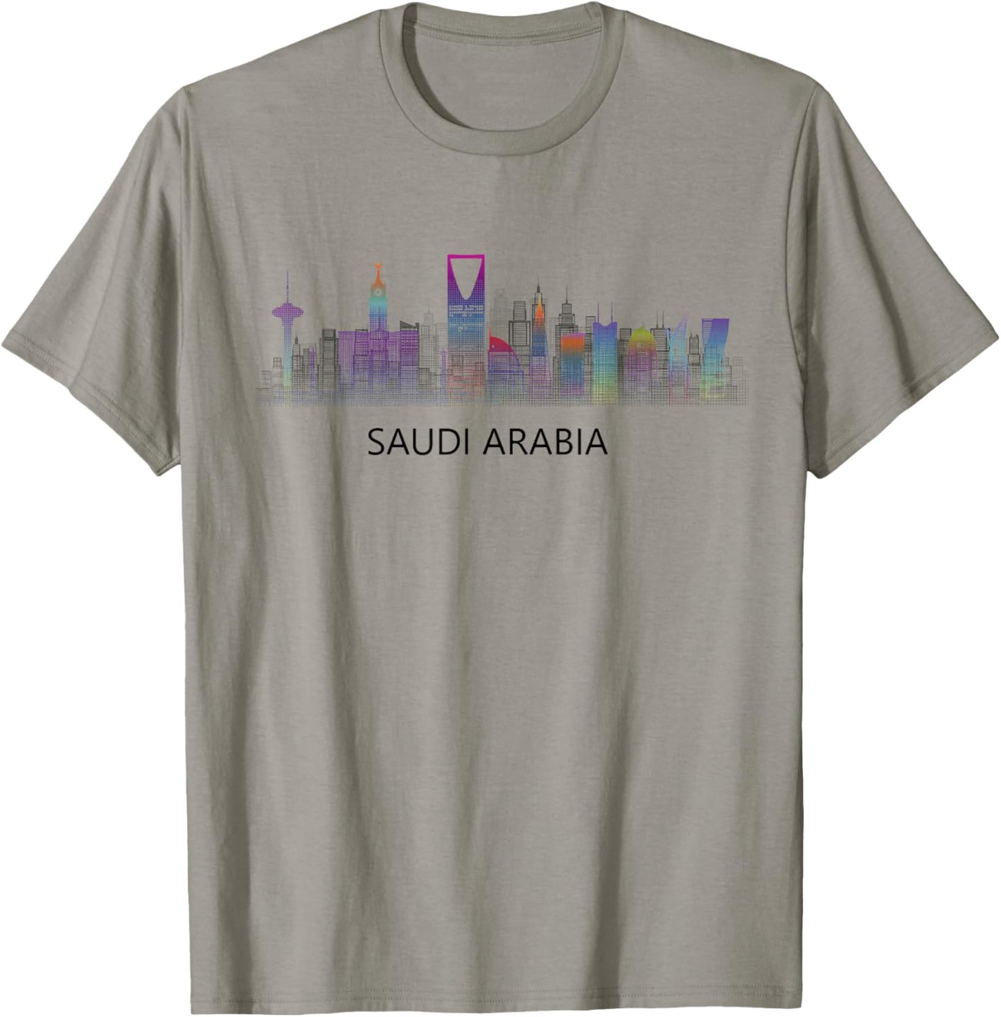 Travel Saudi Arabia Riyadh Jeddah Mecca Medina Vacation T-Shirt - T-Shirt | Sand