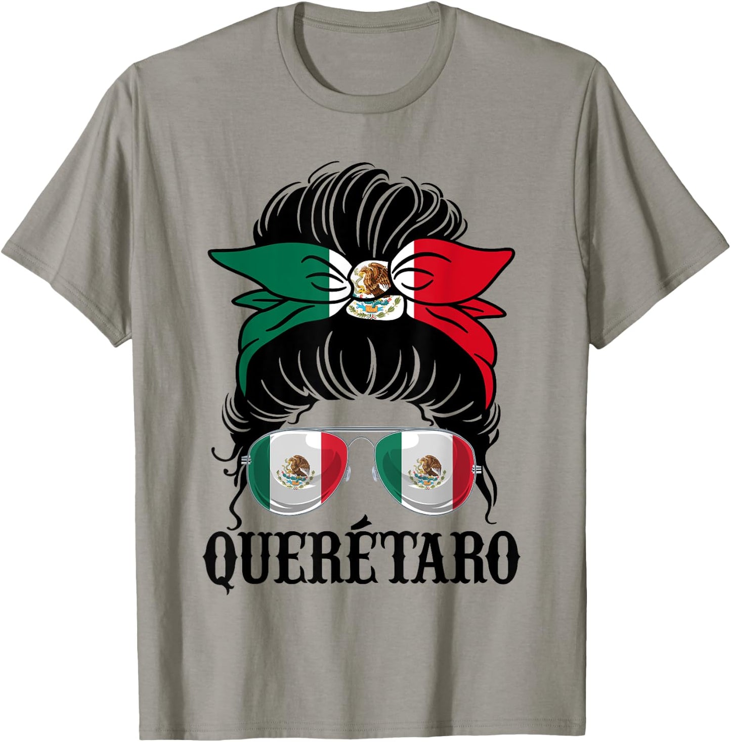 Queretaro Mexico Pride Mexican Flag State T-Shirt - T-Shirt | Sand