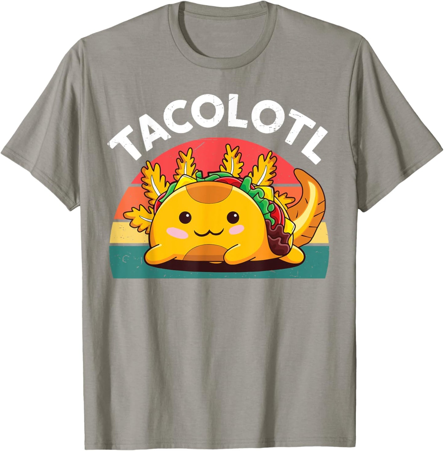 Taco Axolotl-Shirt Funny Taco Tuesday Mexican T-Shirt - T-Shirt | Sand