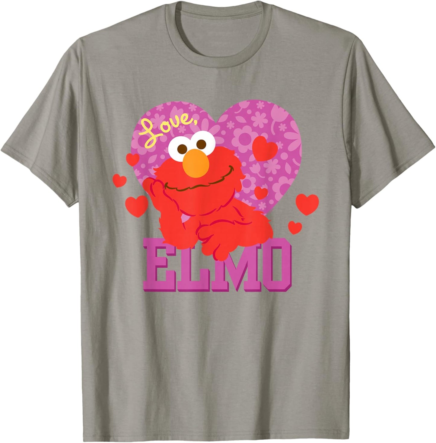 Sesame Street Valentine's Day Love, Elmo T-Shirt - T-Shirt | Sand