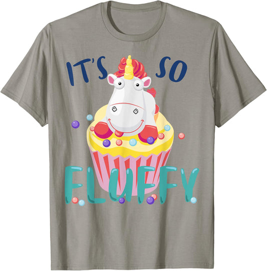Despicable Me Minions It's So Fluffy Cupcake Graphic T-Shirt - T-Shirt | Sand