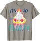 Despicable Me Minions It's So Fluffy Cupcake Graphic T-Shirt - T-Shirt | Sand