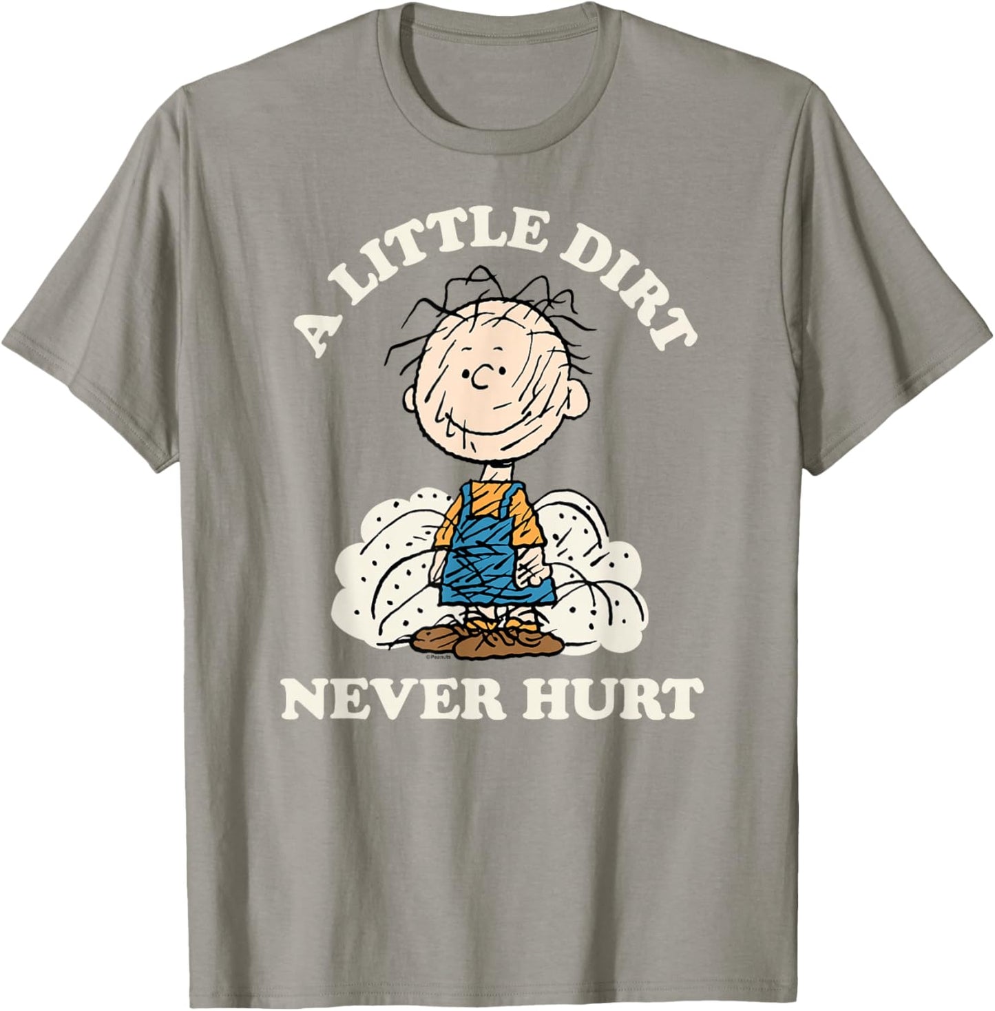 Peanuts - Pigpen Little Dirt Never Hurt T-Shirt - T-Shirt | Sand