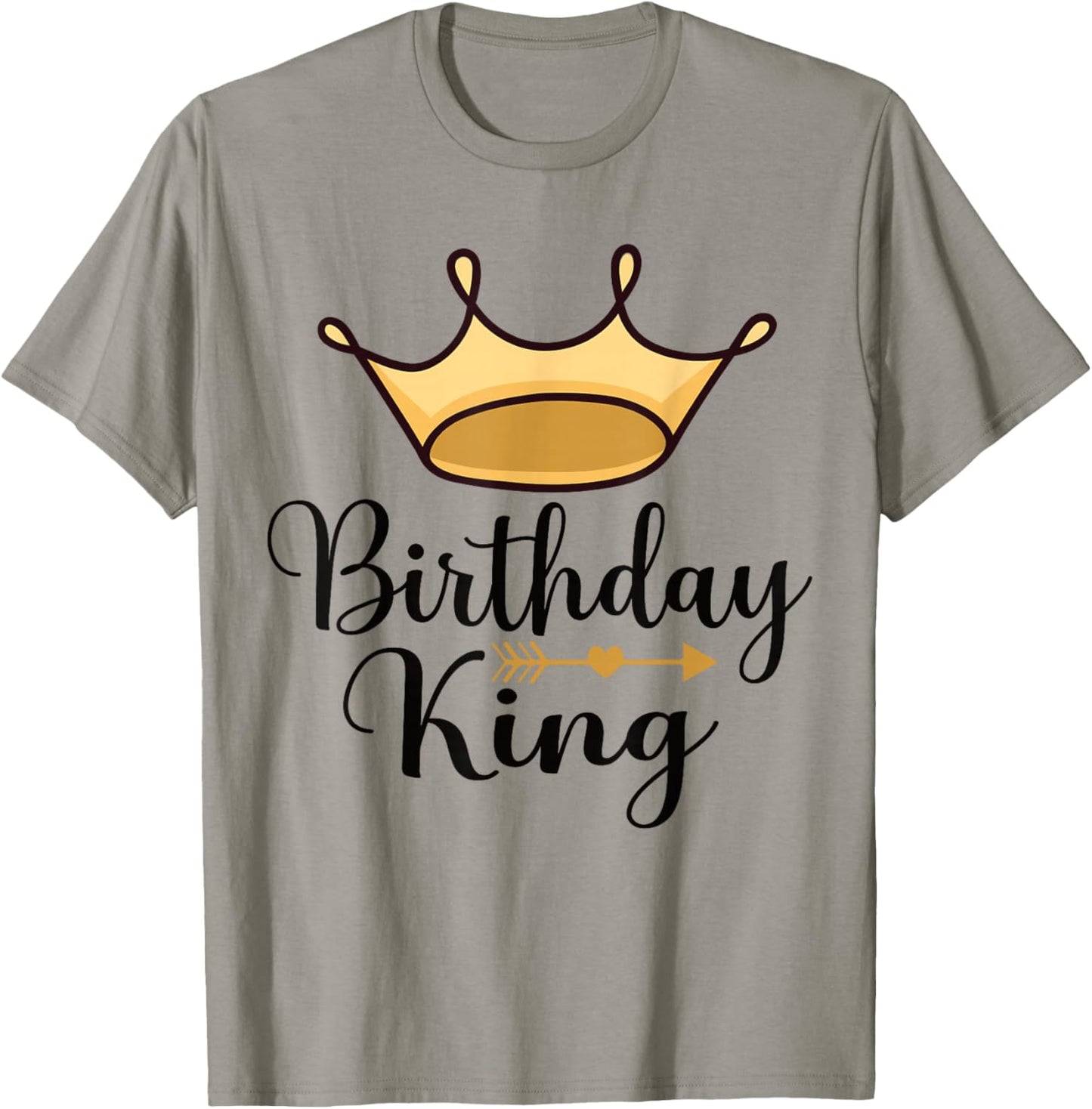 Birthday King Funny Boys Matching Boys Girls Kids 2024 T-Shirt - T-Shirt | Sand