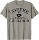 Goldador Dog And Coffee T-Shirt - T-Shirt | Sand