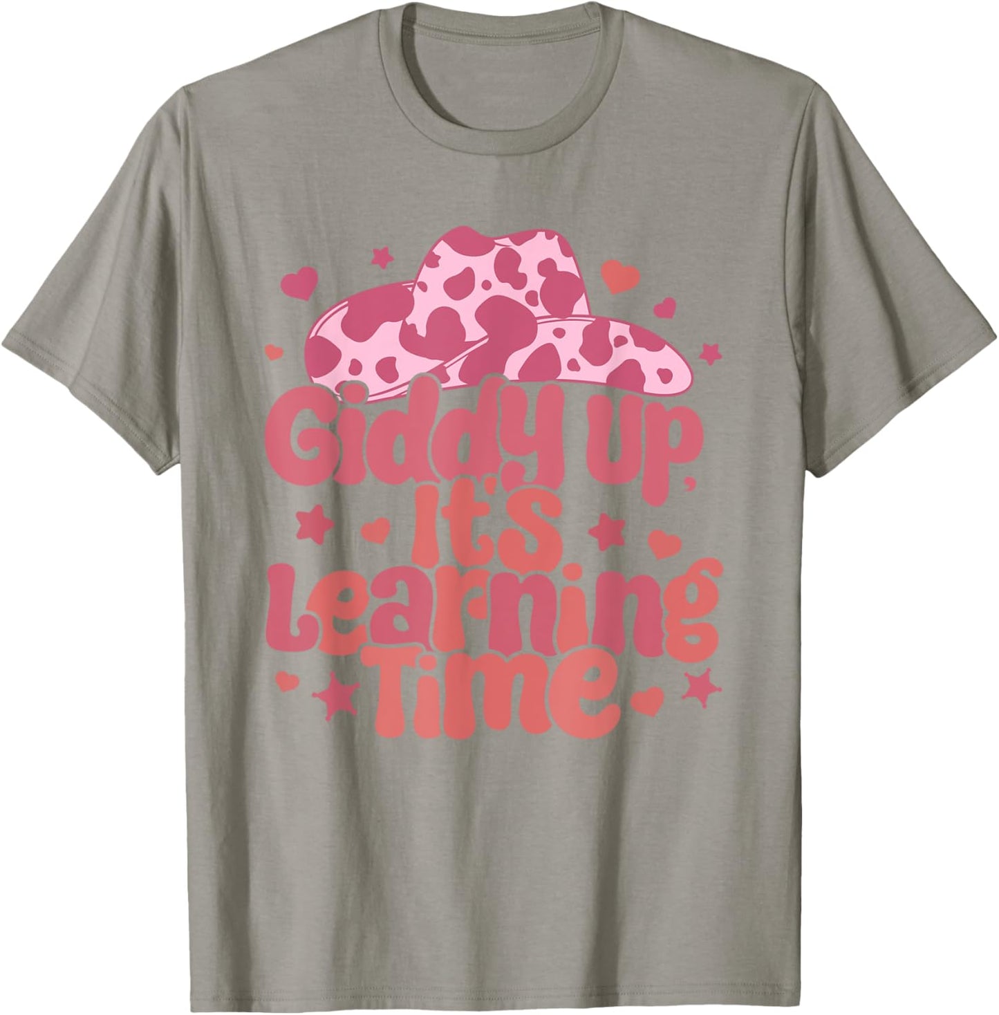 Western Teacher Texas Retro Kindergarten Pre K Pre School T-Shirt - T-Shirt | Sand