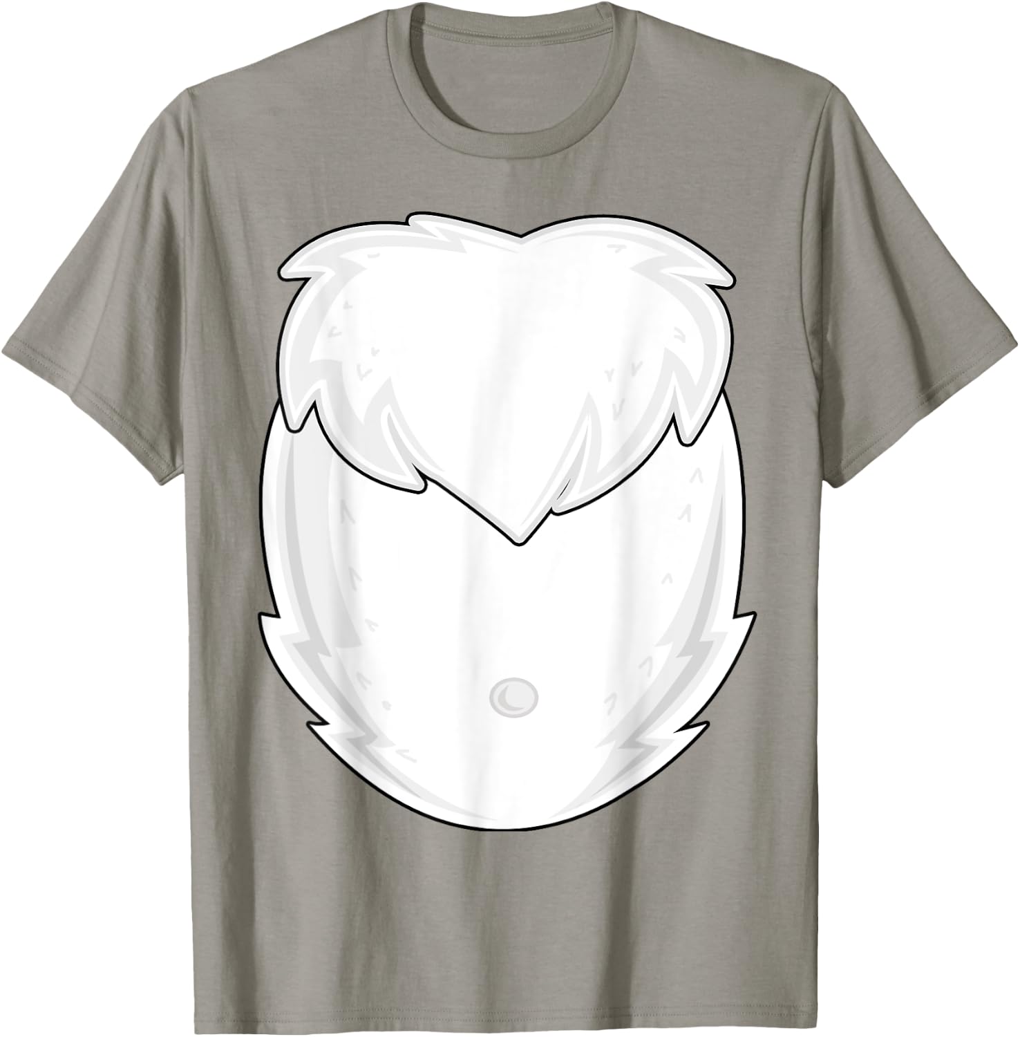 Easter Youth Bunny Costume Youth Easter Shirt Rabbit Belly T-Shirt - T-Shirt | Sand