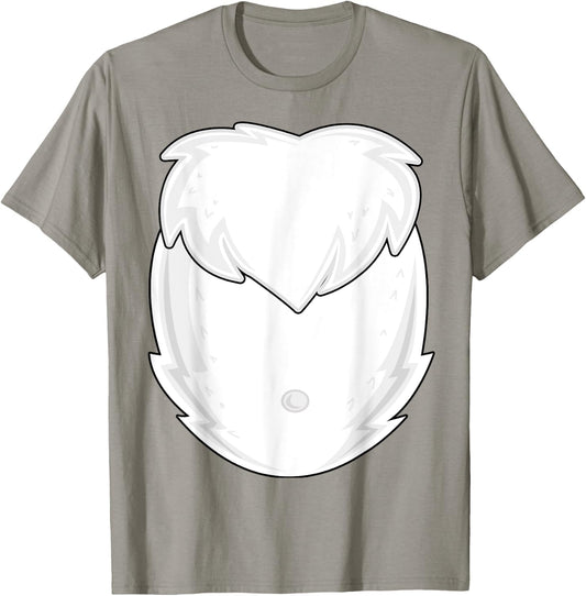 Easter Youth Bunny Costume Youth Easter Shirt Rabbit Belly T-Shirt - T-Shirt | Sand