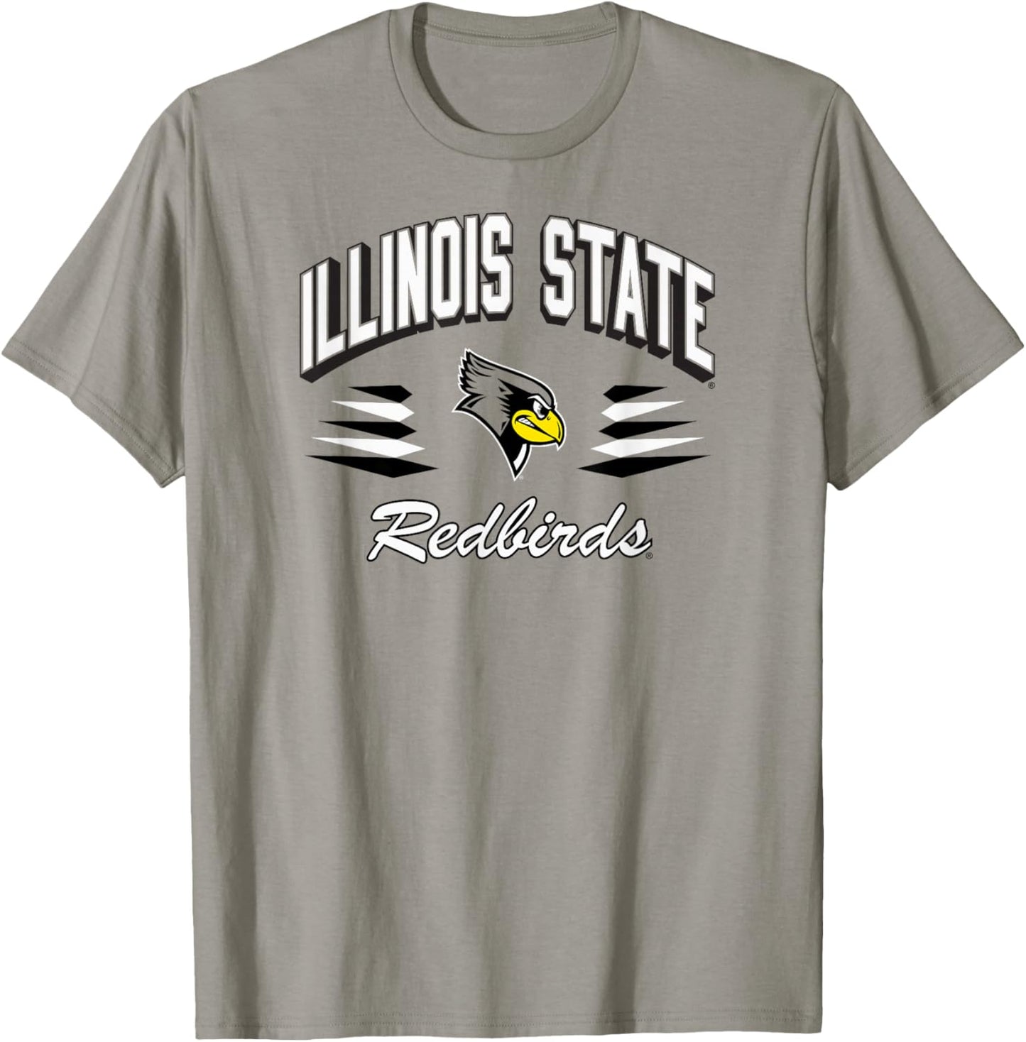 Illinois State Redbirds Retro Diamond Red T-Shirt - T-Shirt | Sand