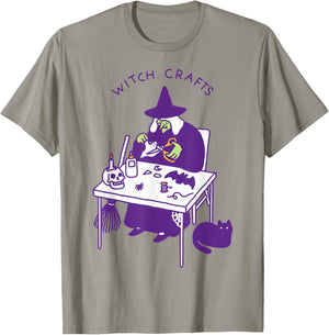Witch Crafts Funny Halloween T-Shirt - T-Shirt | Sand