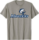 Mercy University Mavericks Mavs Logo T-Shirt - T-Shirt | Sand
