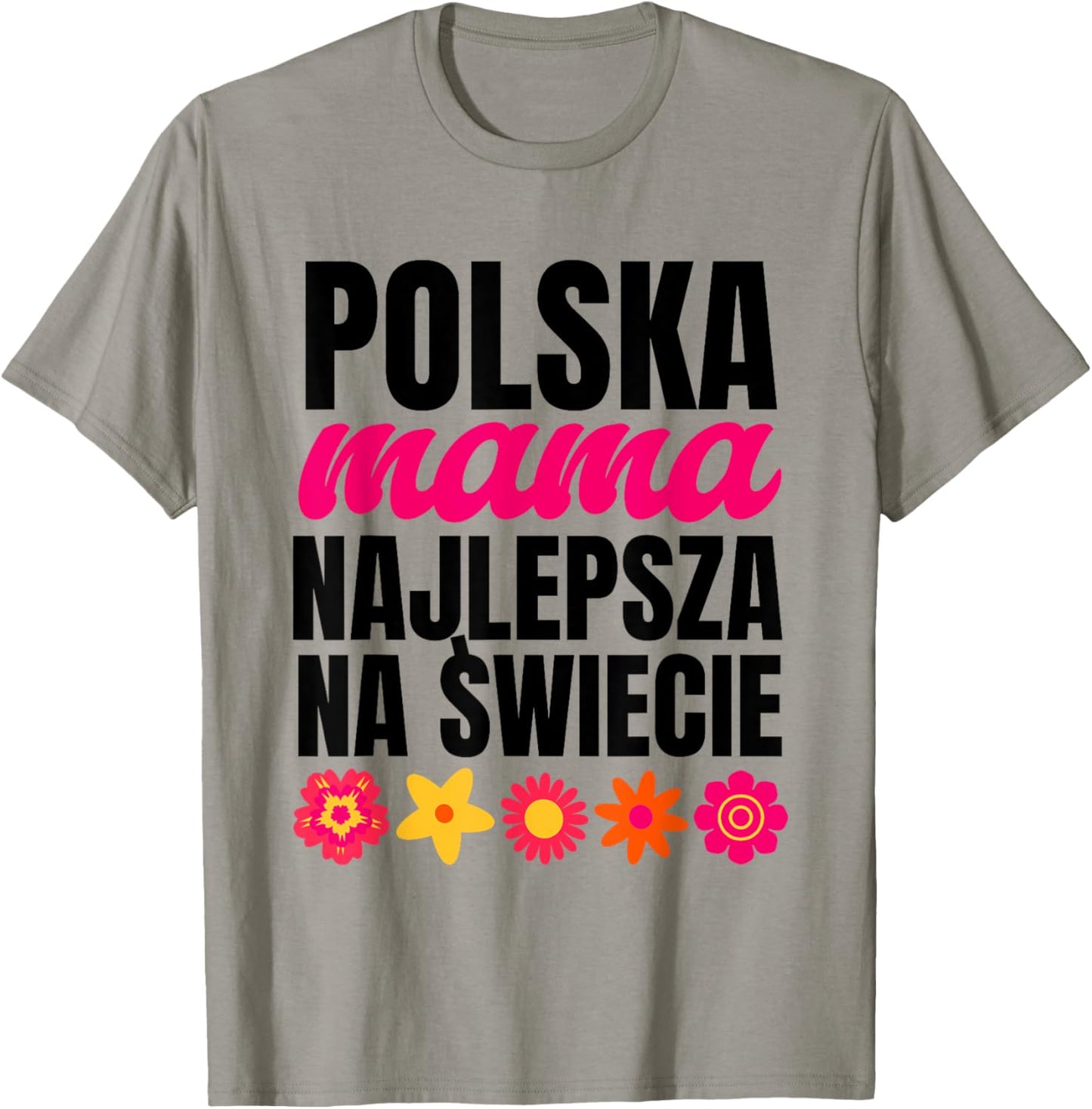 Polska Mama Polish Best Mom Matka Polka Mother's Day Poland T-Shirt - T-Shirt | Sand