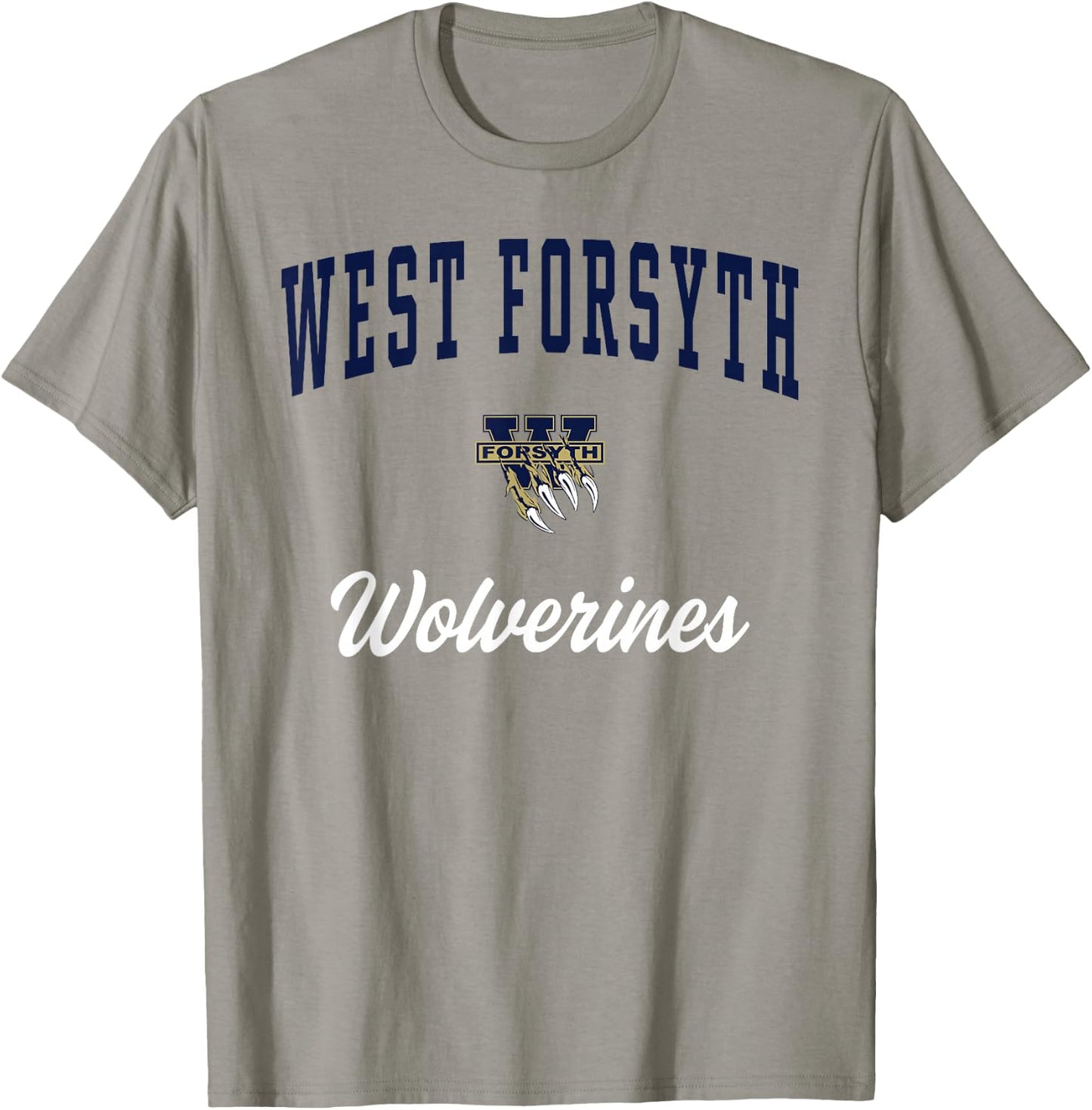 West Forsyth High School Wolverines T-Shirt - T-Shirt | Sand