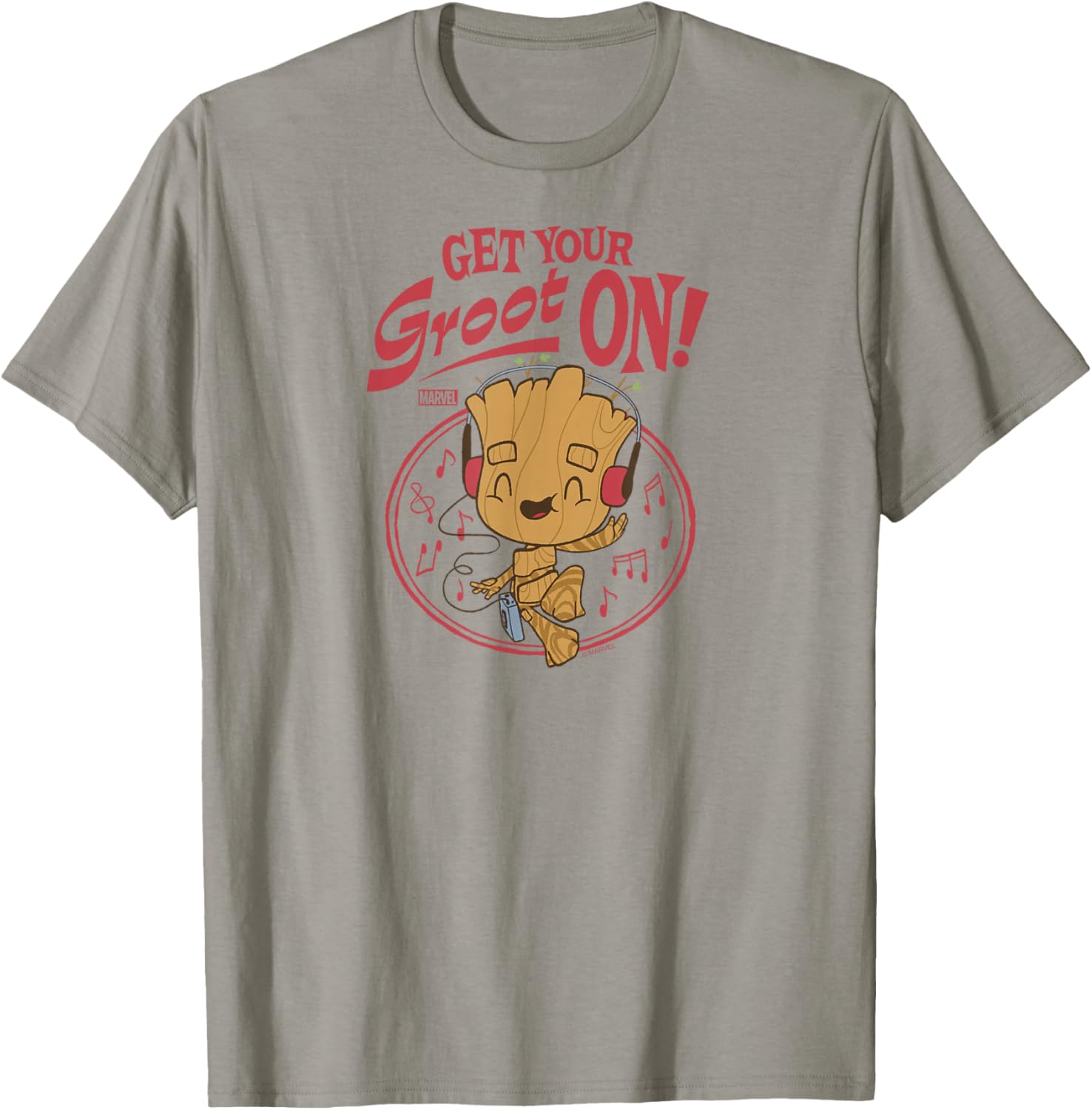 Guardians Of The Galaxy - Get Your Groot On Baby Groot T-Shirt - T-Shirt | Sand