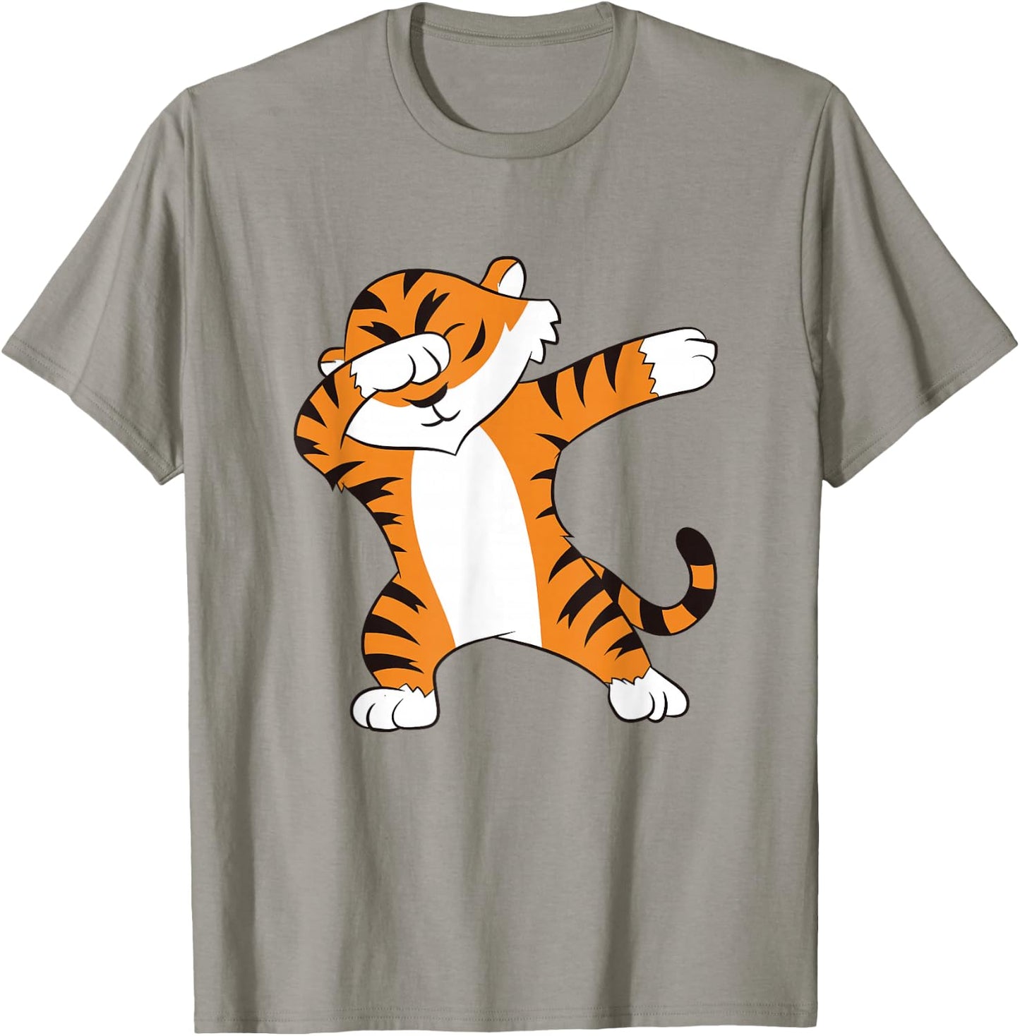 Tiger Dabbing Tiger Fan Tiger lover Dabbing Tiger Dab T-Shirt - T-Shirt | Sand