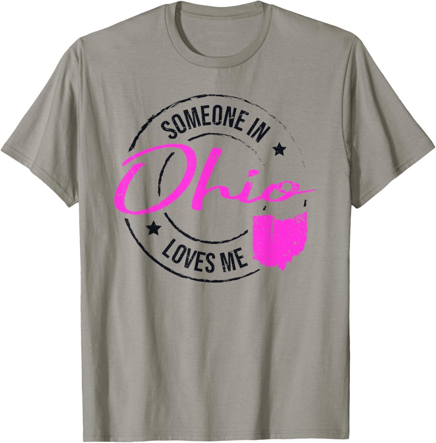 Someone in Ohio Loves Me Ohio T-Shirt - T-Shirt | Sand