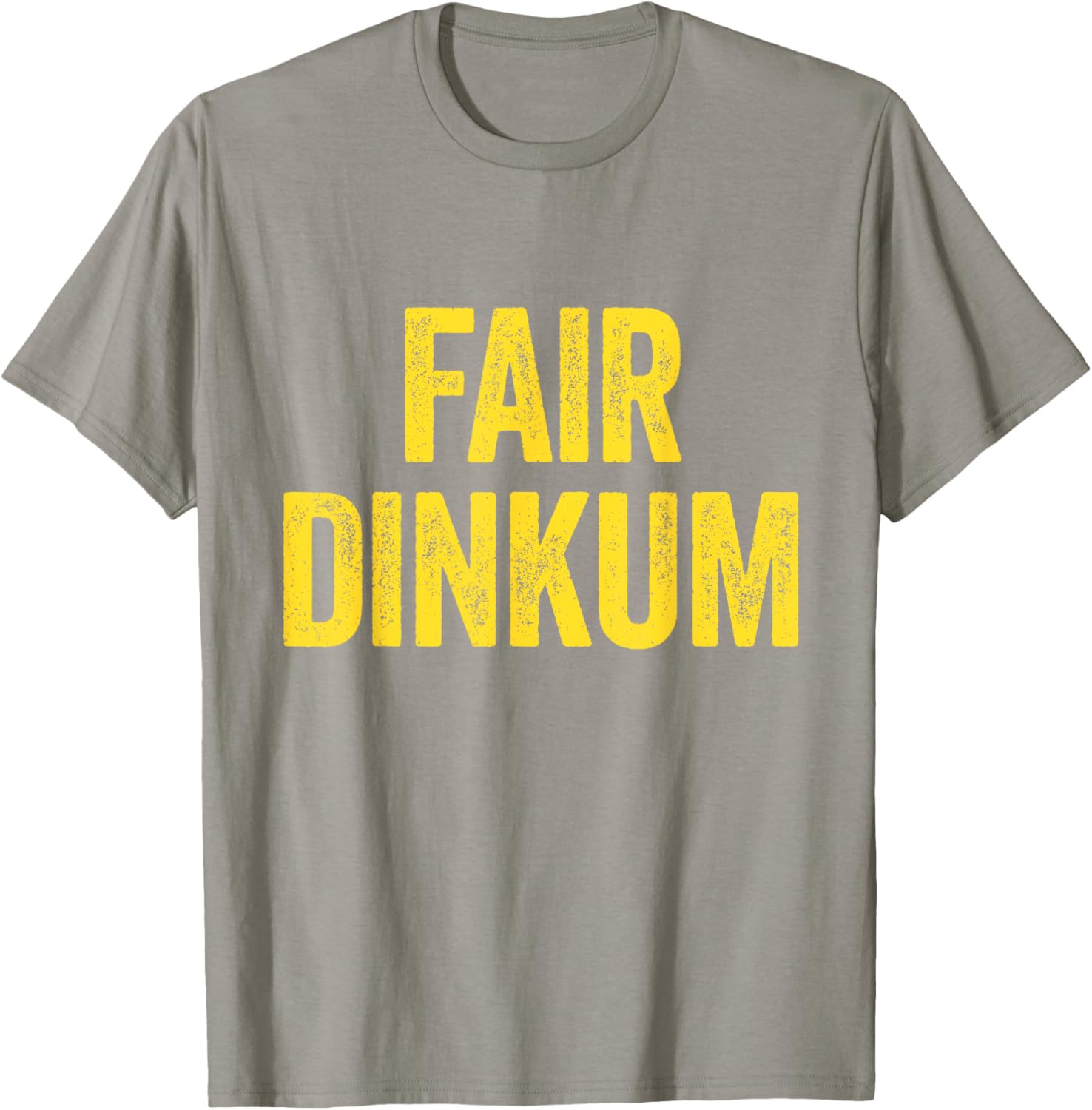 Fair Dinkum Australian Slang Australia Adult Men Women Kids T-Shirt - T-Shirt | Sand