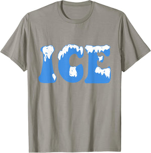 Ice Ice Baby Family Funny Halloween Costume Couples 2025 T-Shirt - T-Shirt | Sand