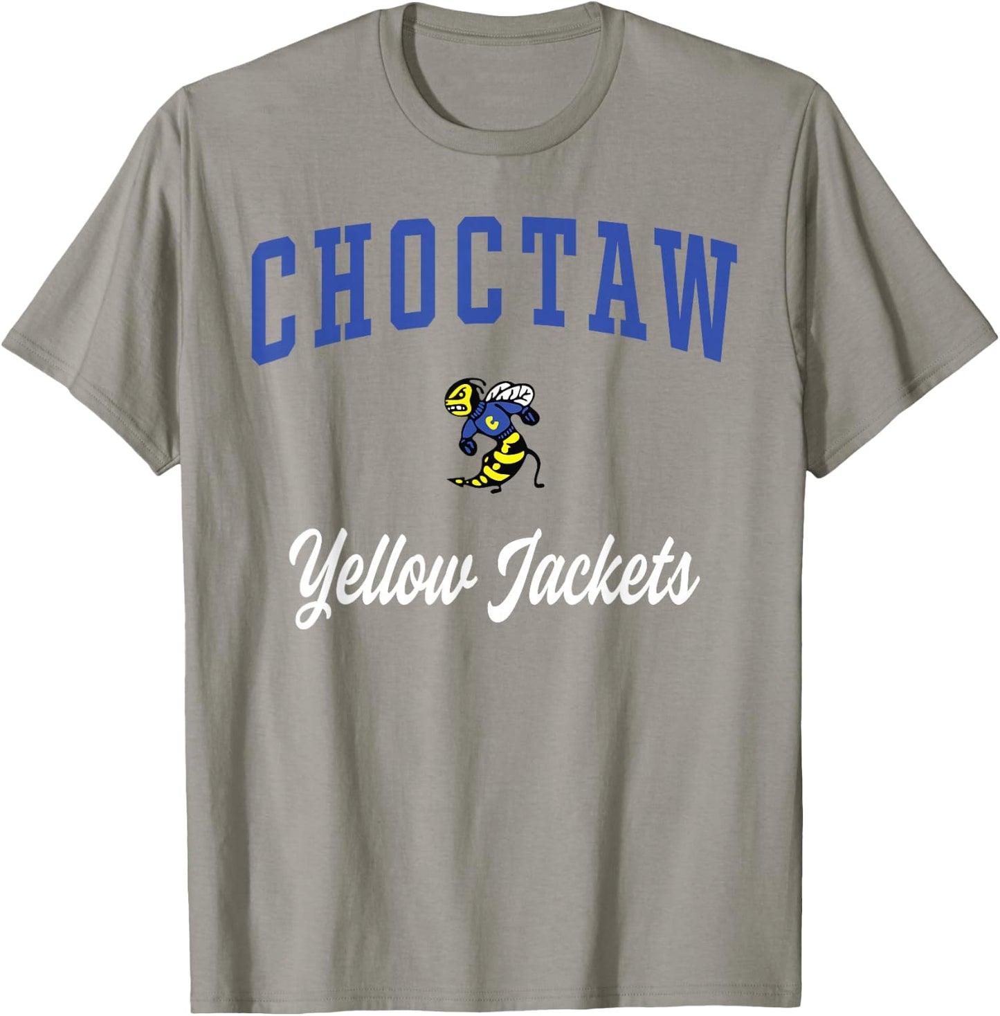 Choctaw High School Yellow Jackets T-Shirt - T-Shirt | Sand