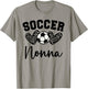 Soccer Nonna Matching Family Soccer T-Shirt - T-Shirt | Sand