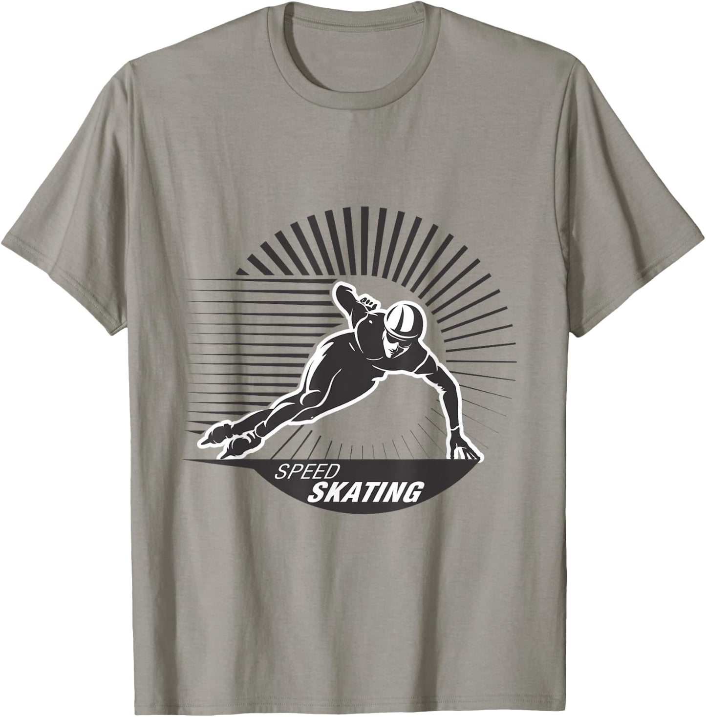 Born to Skate - Speed Skating Figure Skater Gift T-Shirt - T-Shirt | Sand