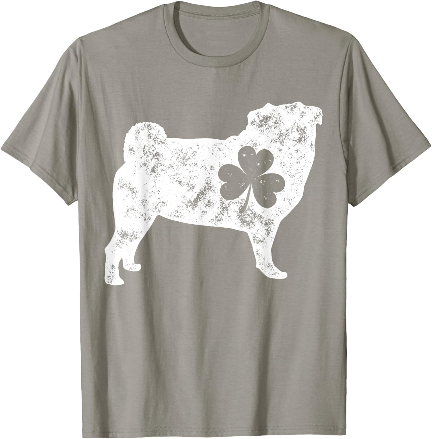 Pug St Patricks Day Boys Kids Girls Shamrock Dog Lover Gifts T-Shirt - T-Shirt | Sand