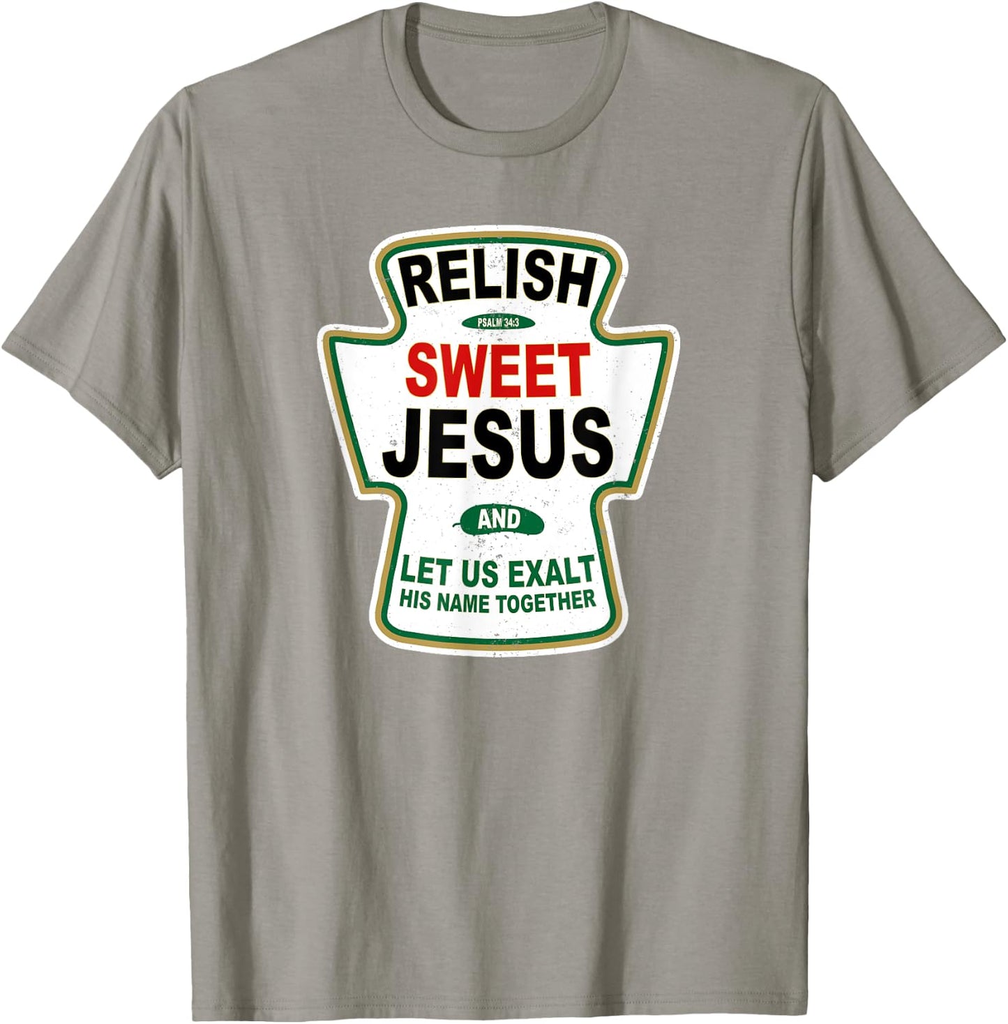 Grunge Christian Relish Sweet Jesus T-Shirt - T-Shirt | Sand