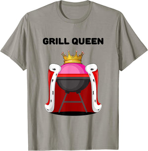 Grill Queen | Girls Grill | Grill T-Shirt - T-Shirt | Sand