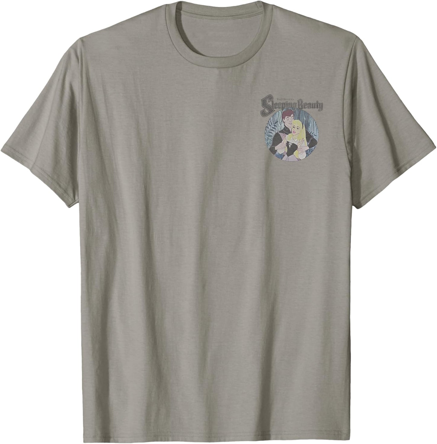Disney Sleeping Beauty Aurora Prince Phillip Movie Poster T-Shirt - T-Shirt | Sand