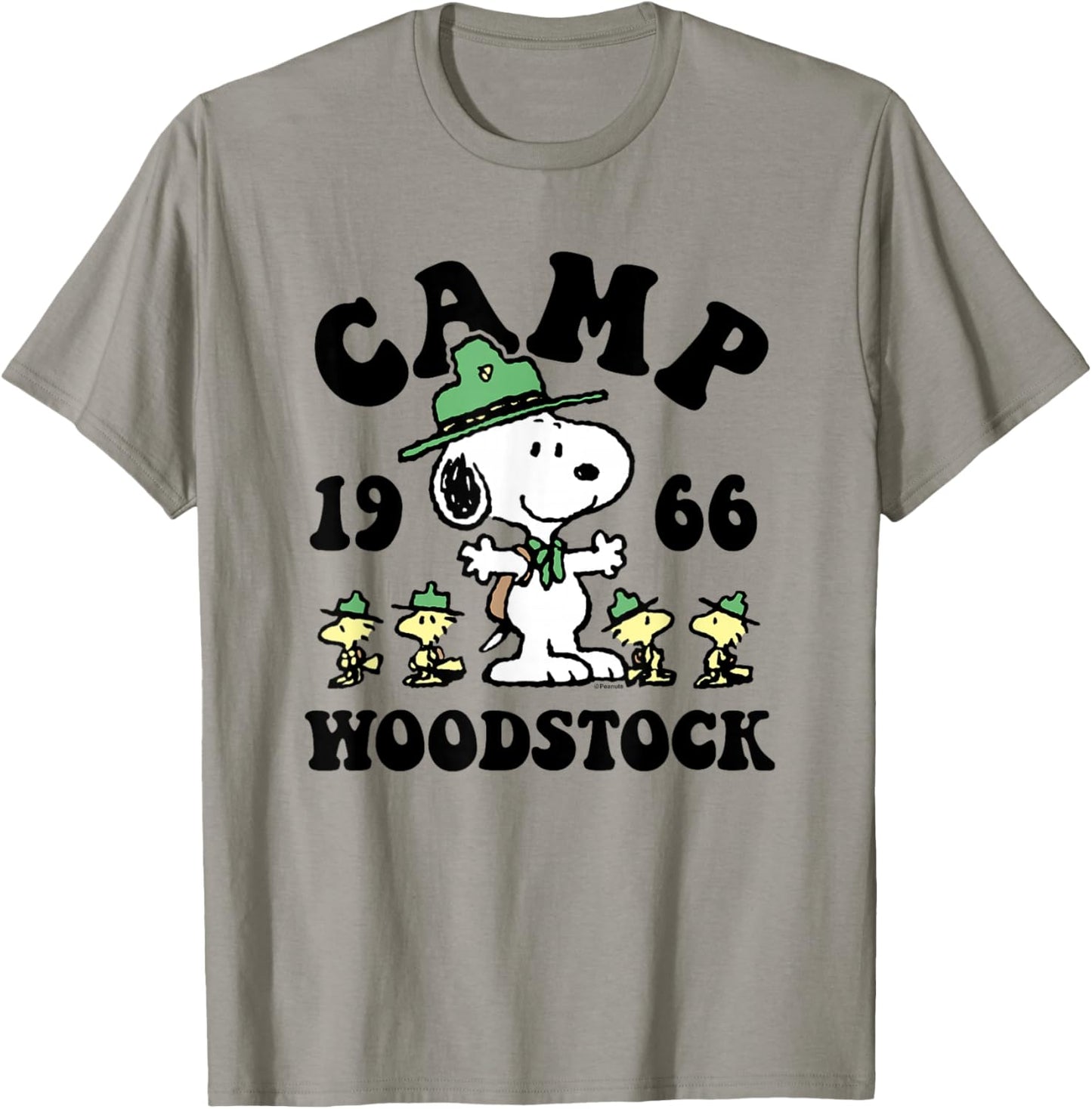 Peanuts - Camp Woodstock T-Shirt - T-Shirt | Sand