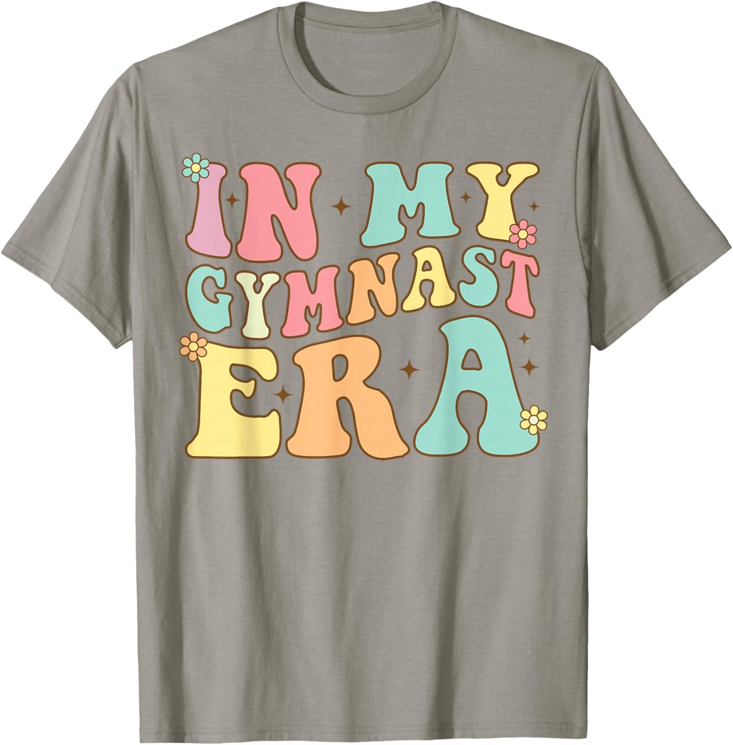 Groovy In My Gymnast Era Gymnast Gymnastic T-Shirt - T-Shirt | Sand
