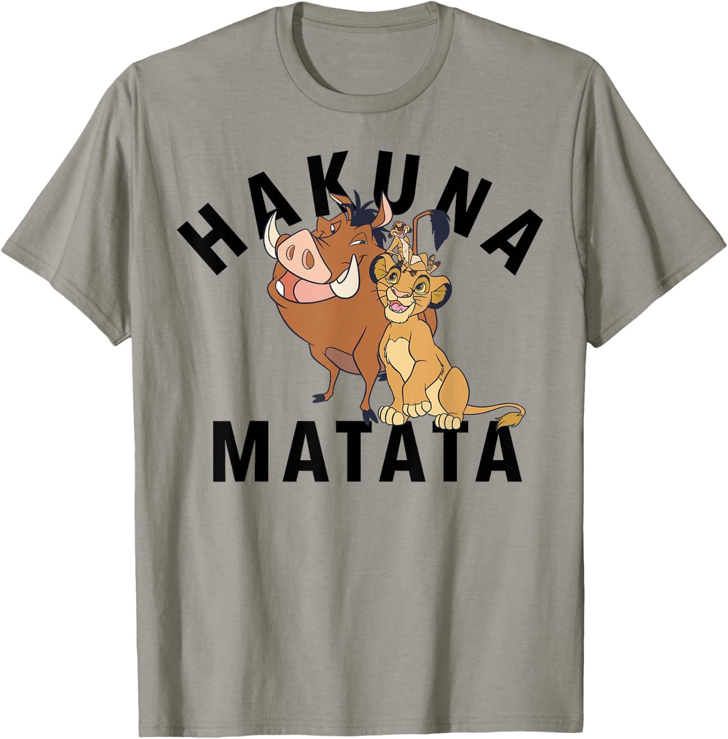 Disney The Lion King Hakuna Matata Friends T-Shirt - T-Shirt | Sand