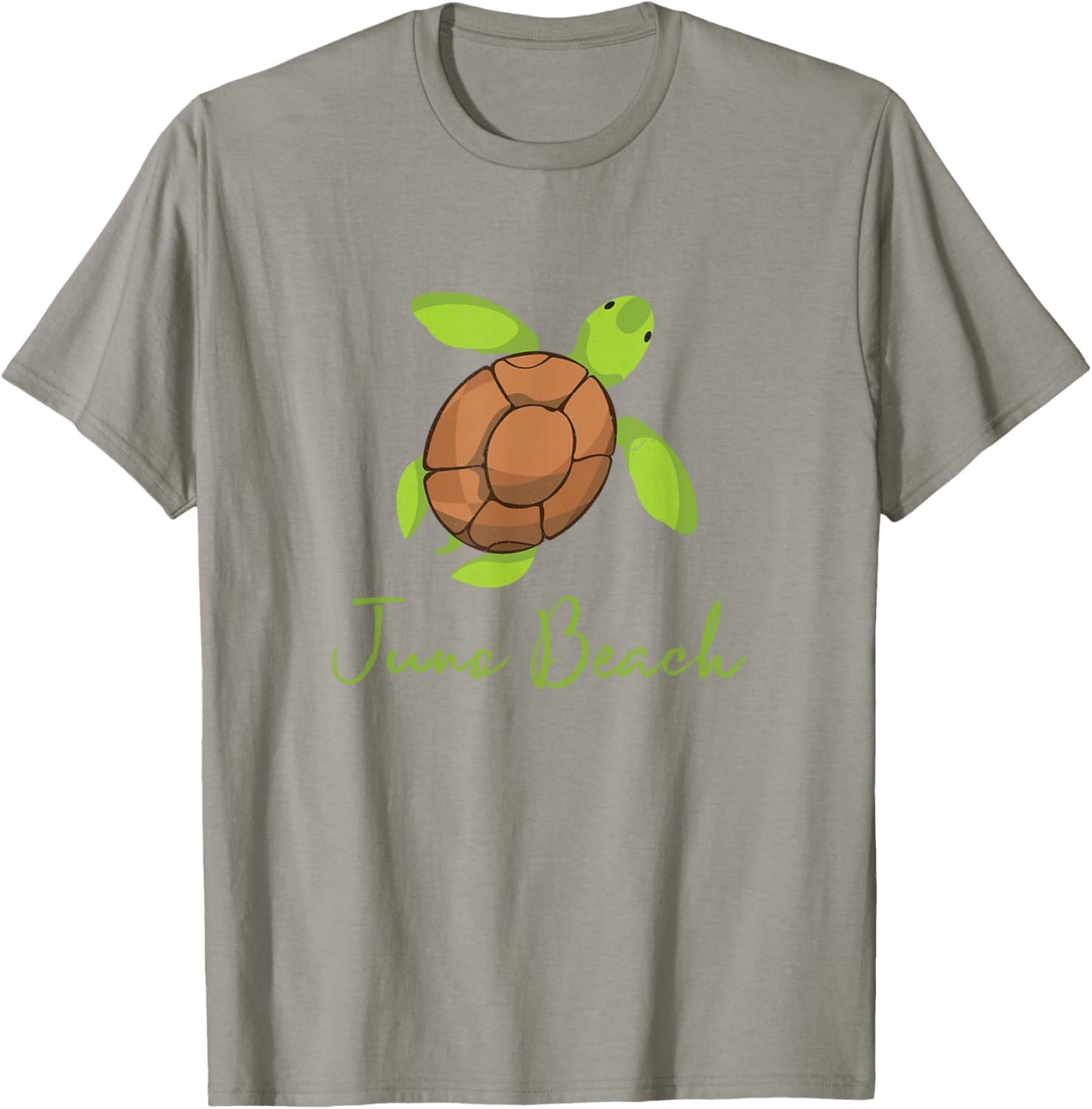 Juno Beach Florida Coastal Wildlife Loggerhead Turtle T-Shirt - T-Shirt | Sand