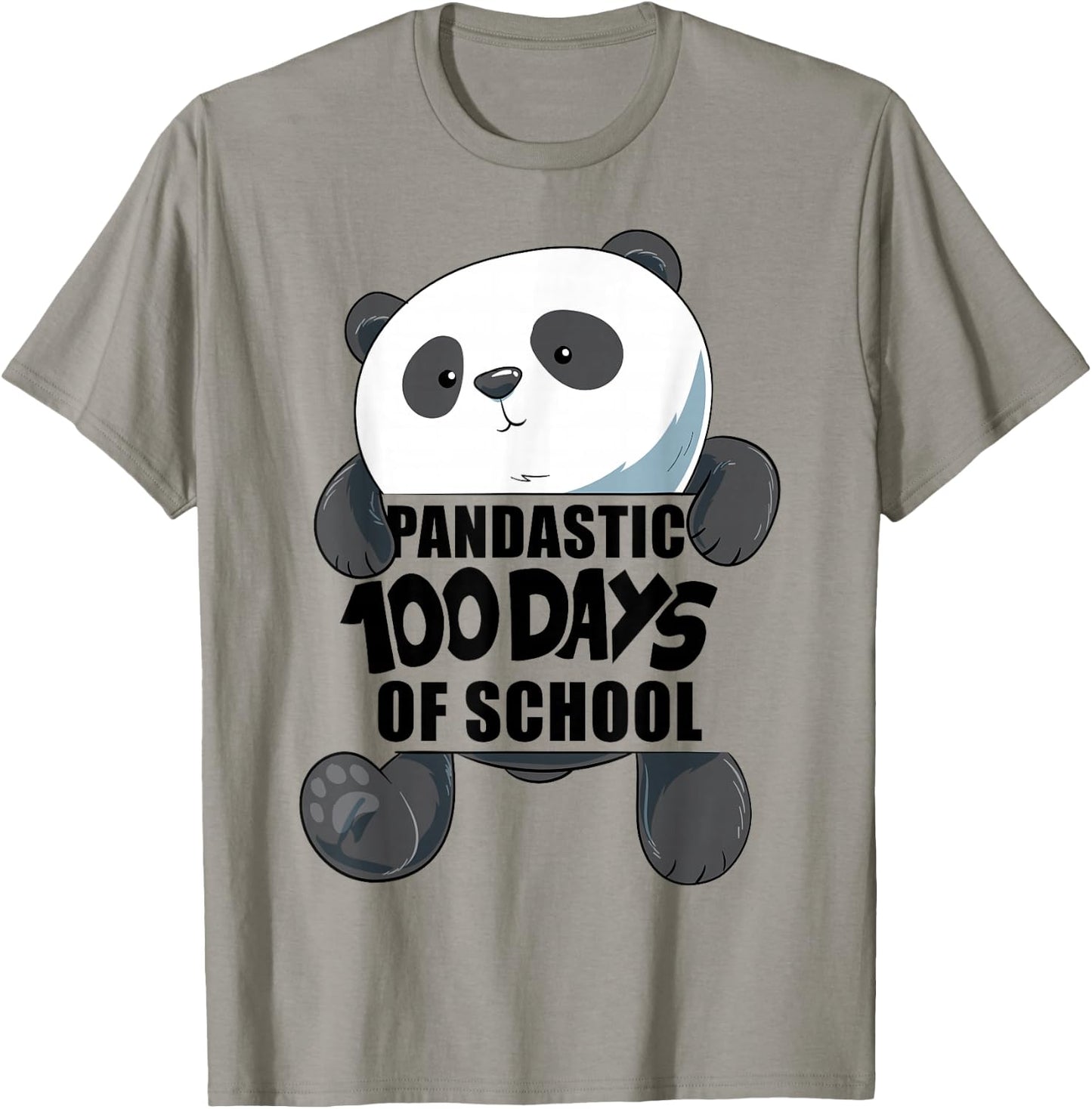 Cute panda 100 days at school T-Shirt - T-Shirt | Sand