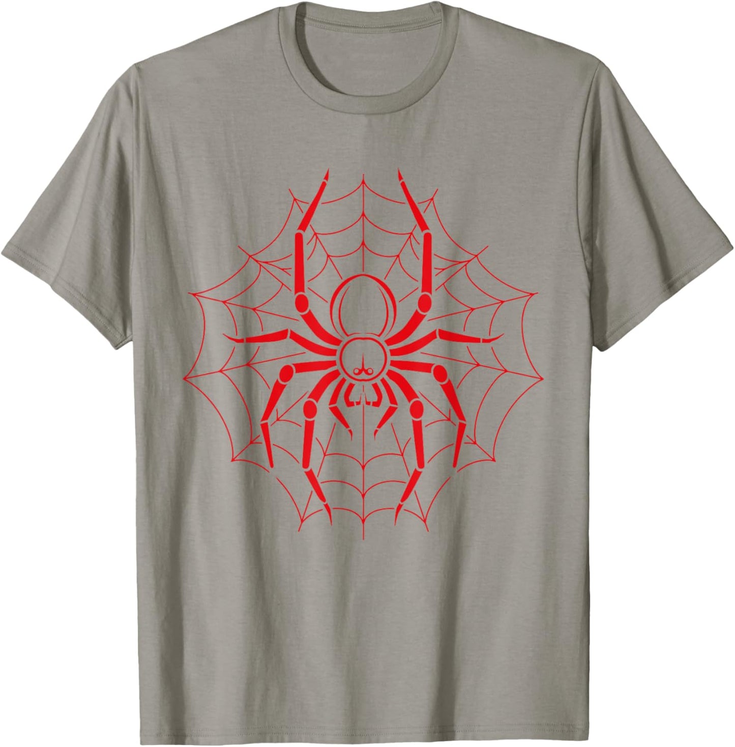 Big halloween Spiders insect minimalist simple Spider T-Shirt - T-Shirt | Sand