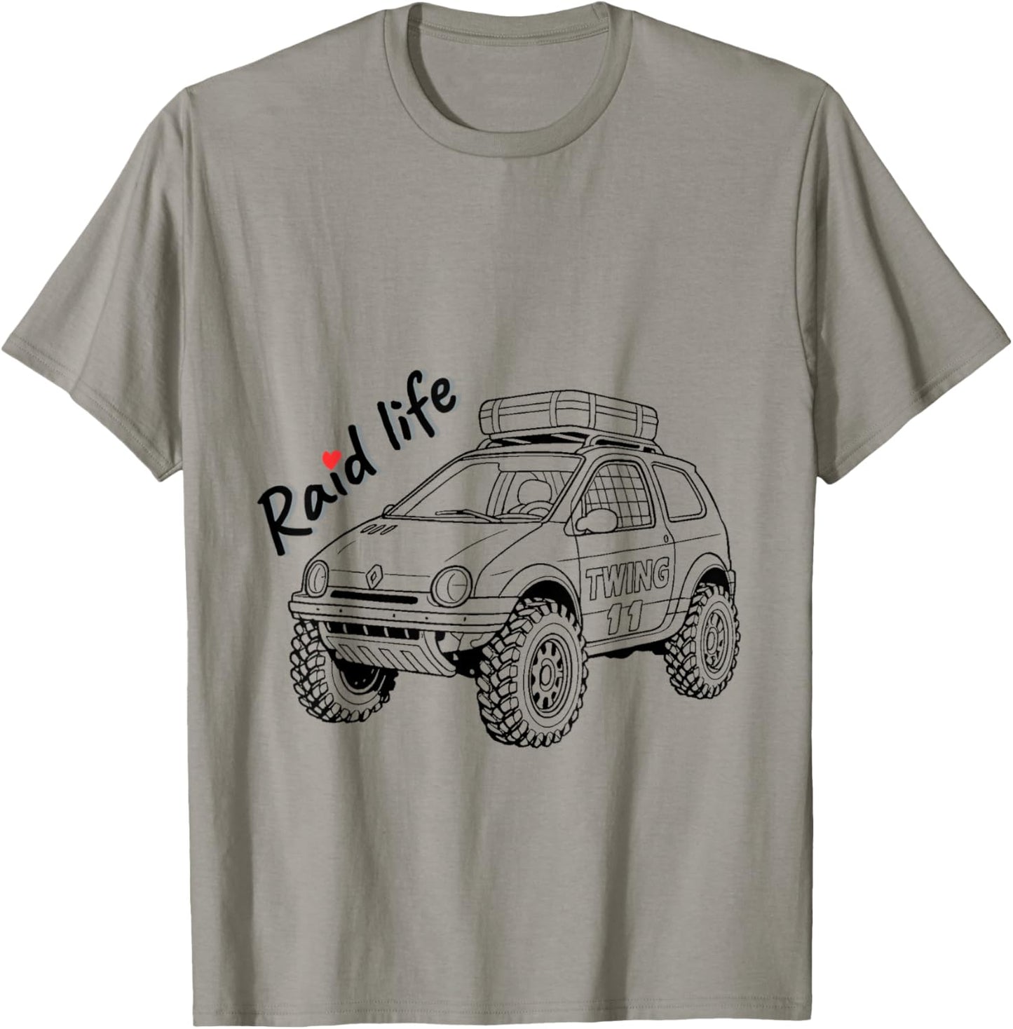 Raid Life Twing 4x4 T-Shirt - T-Shirt | Sand