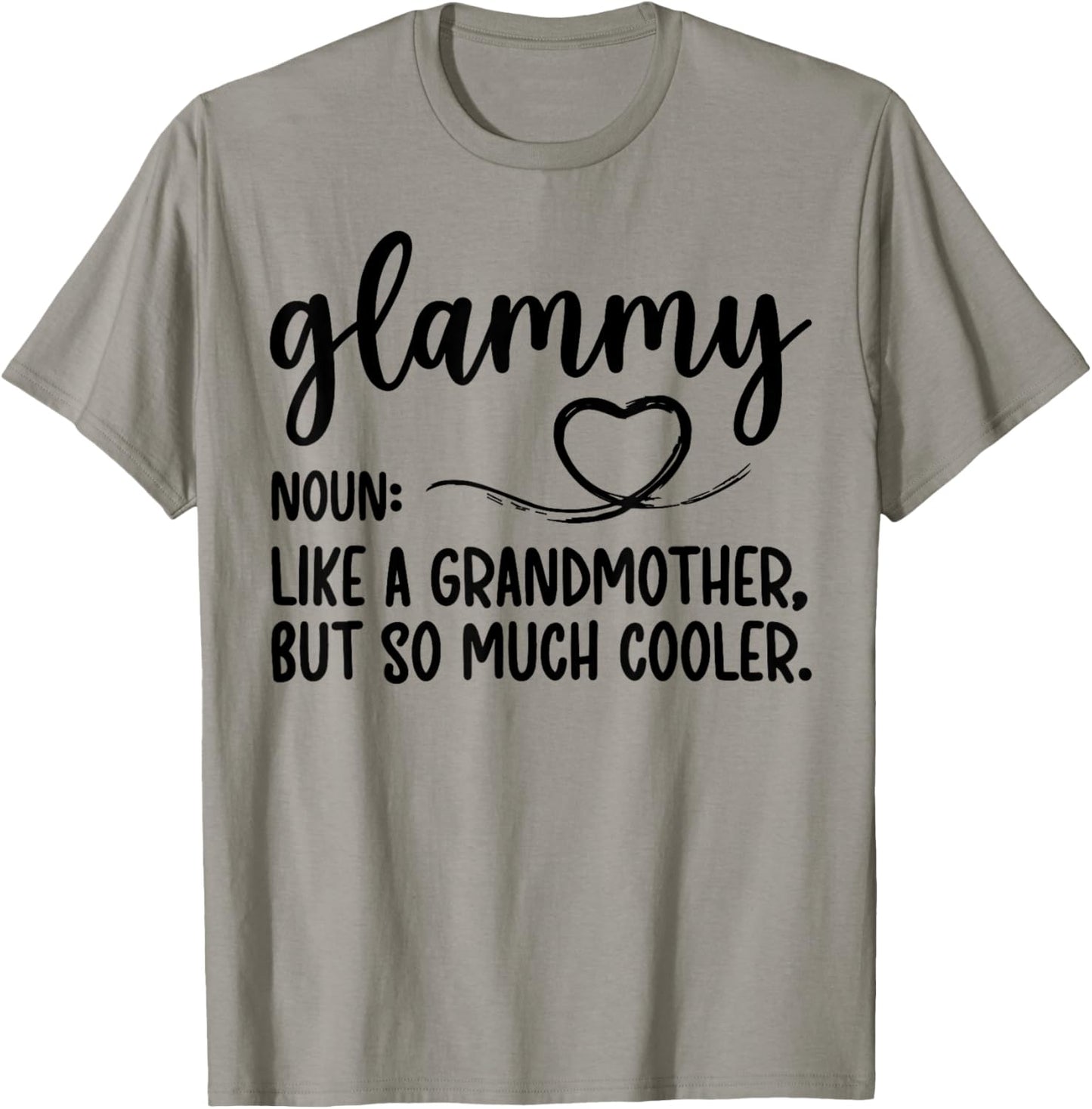 Glammy Definition Glammy Grandma Glammy Grandmother T-Shirt - T-Shirt | Sand