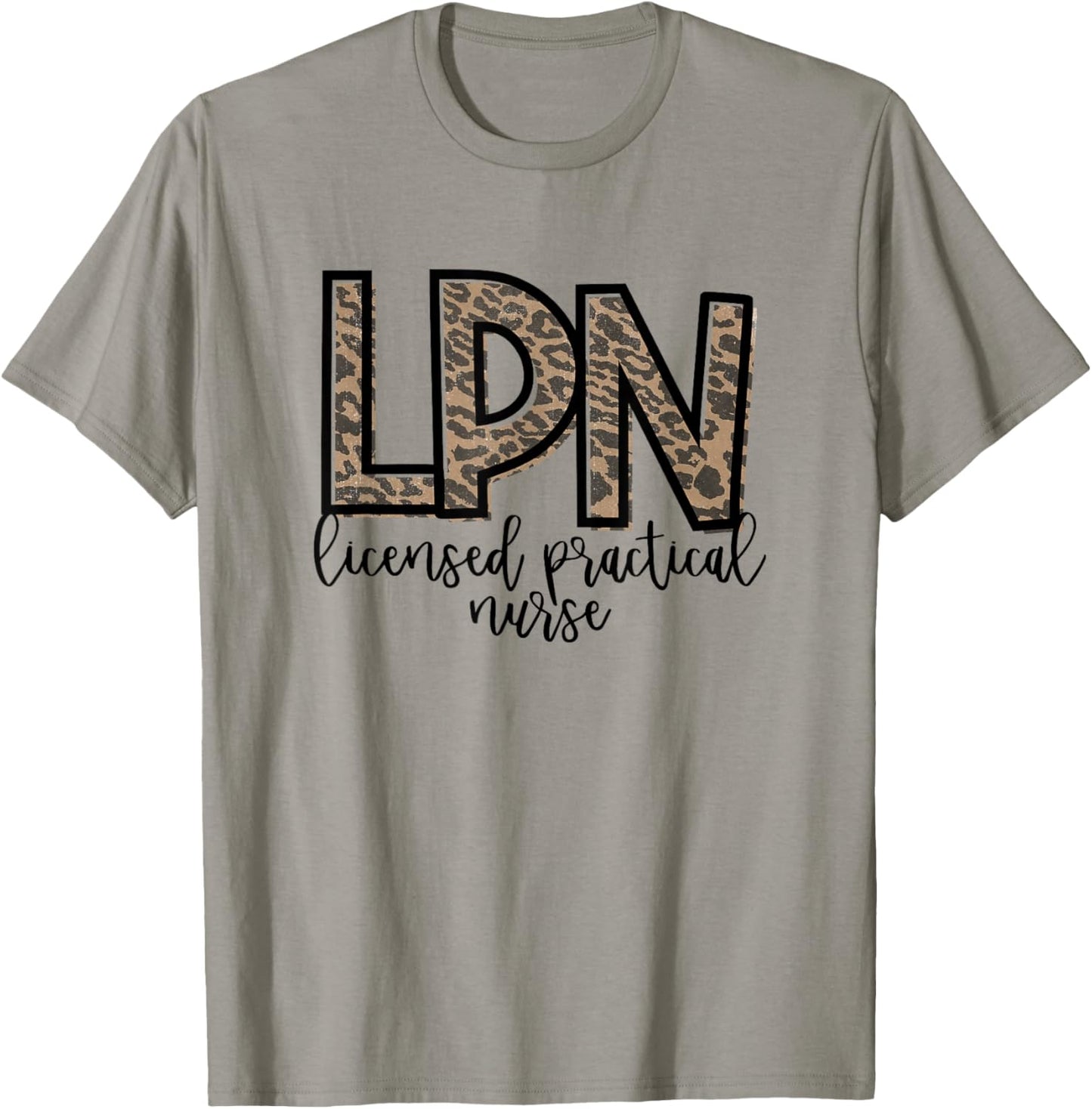 LPN Licensed Practical Nurse Cute Nurse T-Shirt - T-Shirt | Sand