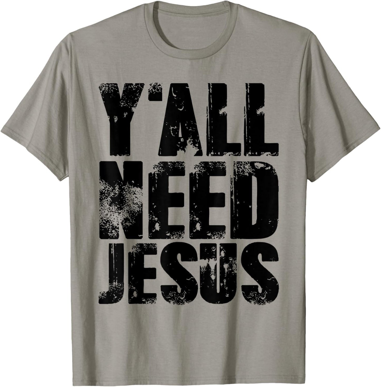 Yall Needs Jesus Bible Pride Men T-Shirt - T-Shirt | Sand