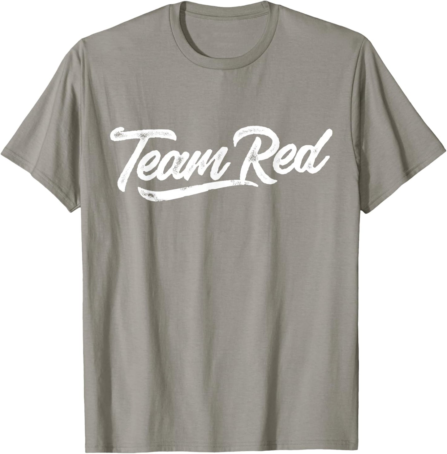 Team Red Shirt Sleepaway Camp Color War Summer Team Spirit T-Shirt - T-Shirt | Sand