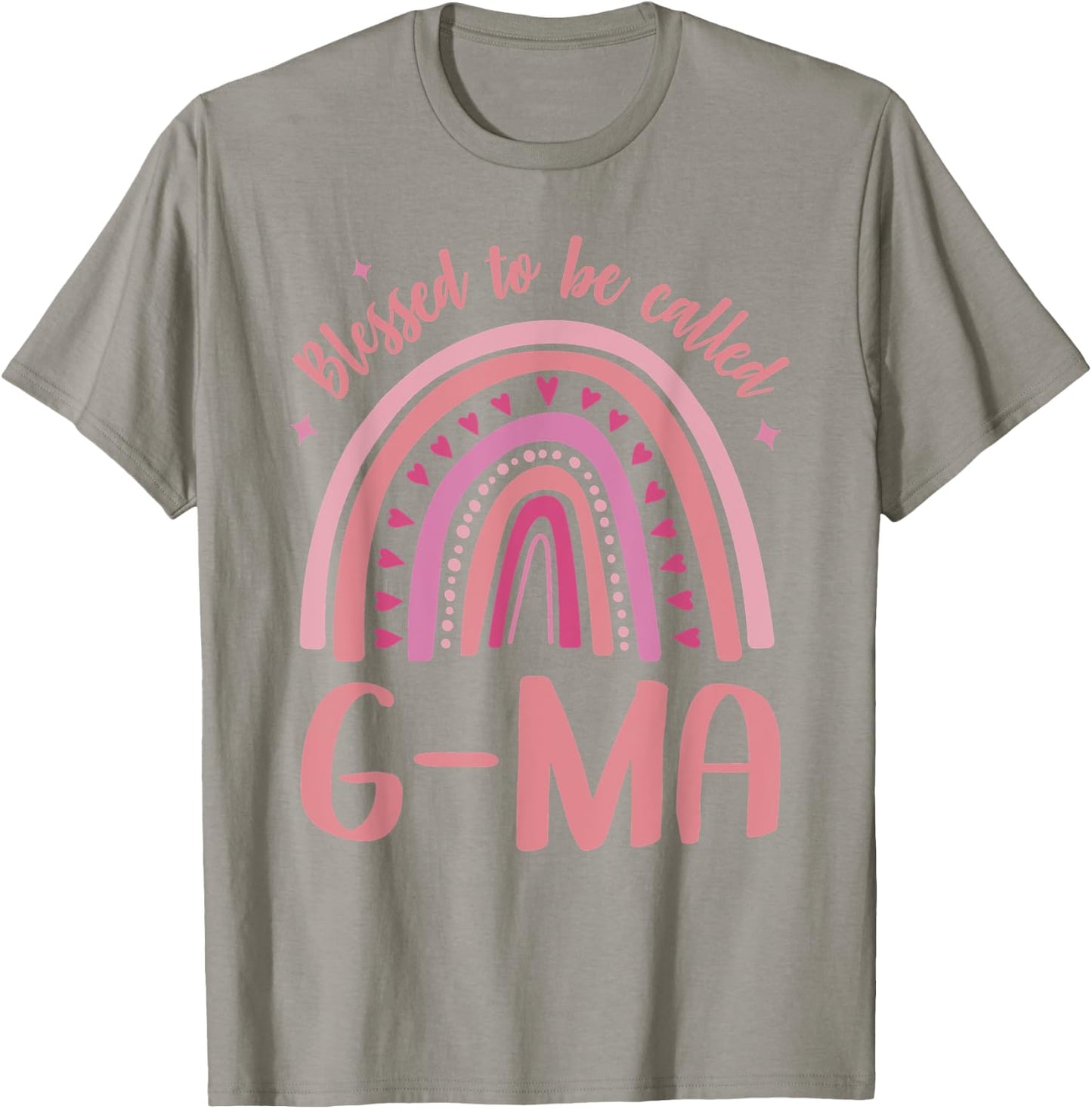 G-Ma Grandma Blessed to be called G-Ma T-Shirt - T-Shirt | Sand