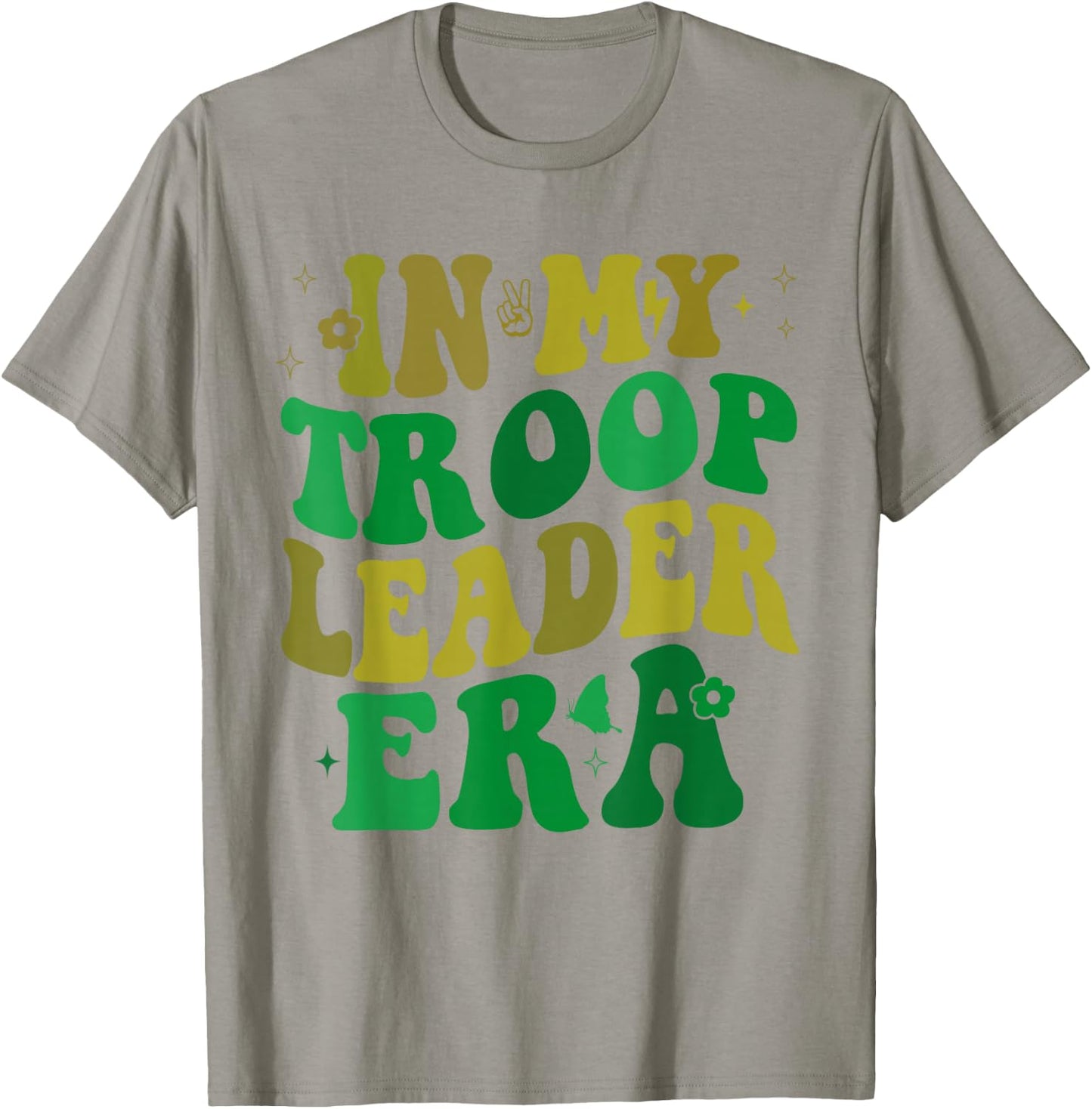 In My Troop Leader Era Cookie Dealer Camping Summer Women T-Shirt - T-Shirt | Sand
