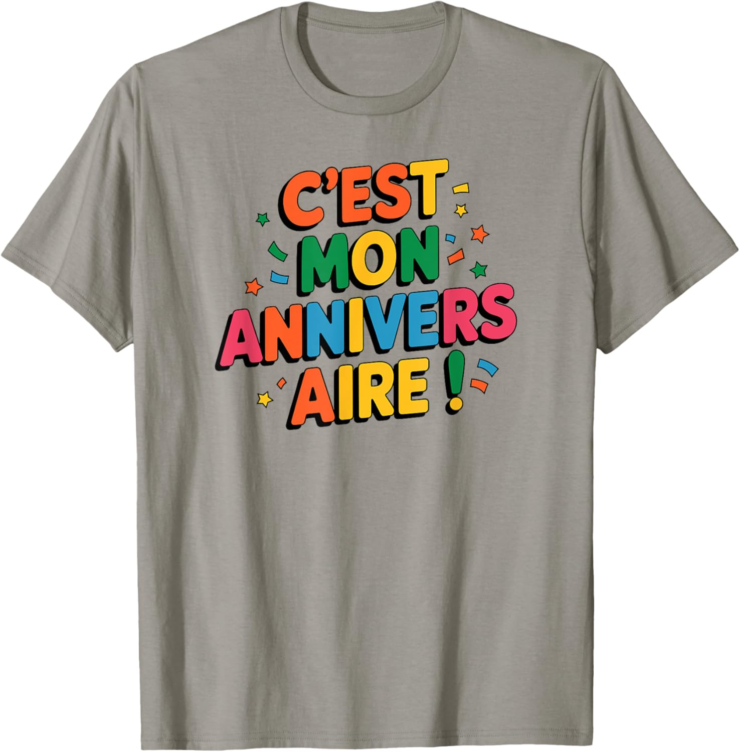 It's my birthday! , white, S T-Shirt - T-Shirt | Sand