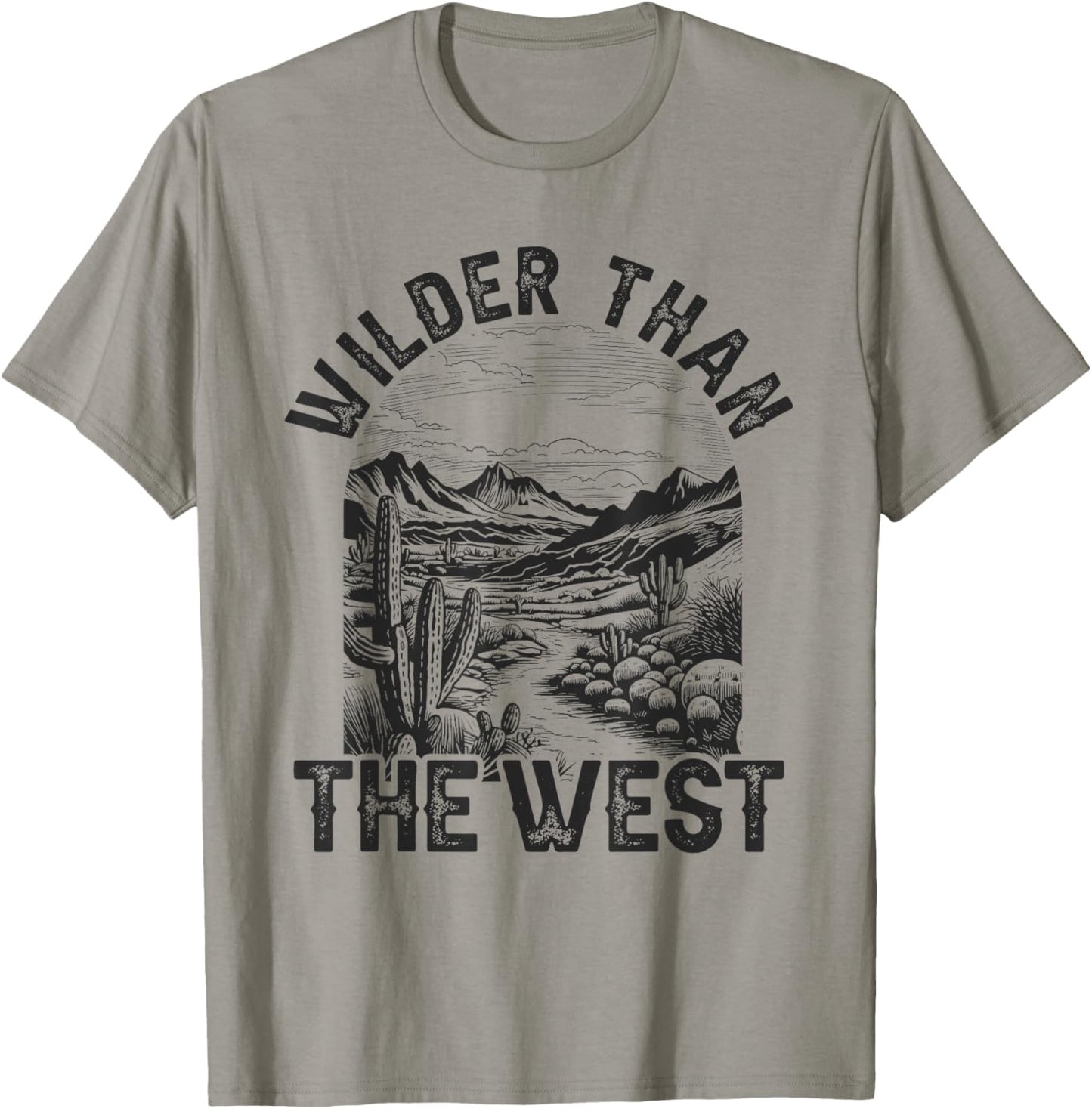 Western Desert Country For Kids Wilder Than The West T-Shirt - T-Shirt | Sand