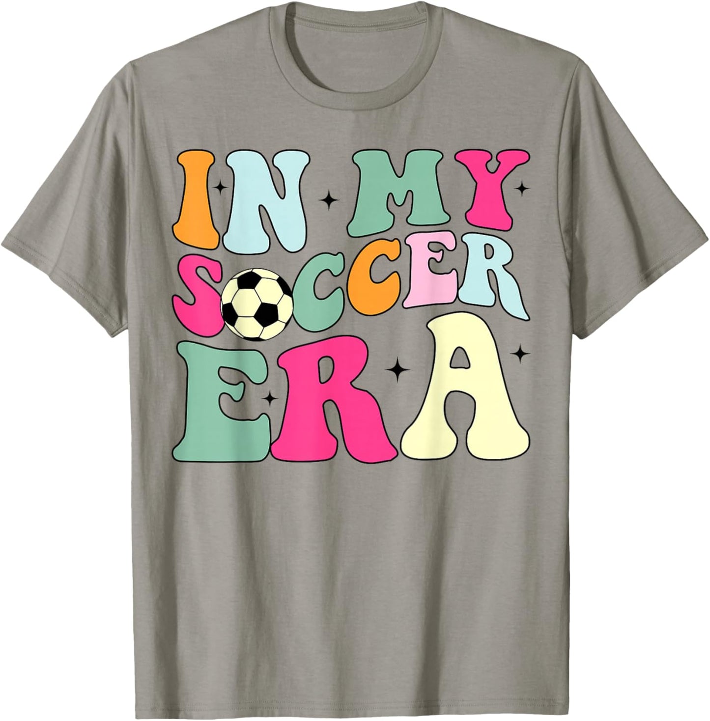 Groovy In My Soccer Era Soccer player Boys Kids T-Shirt - T-Shirt | Sand