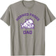 TCU Horned Frogs Arched Dad T-Shirt - T-Shirt | Sand